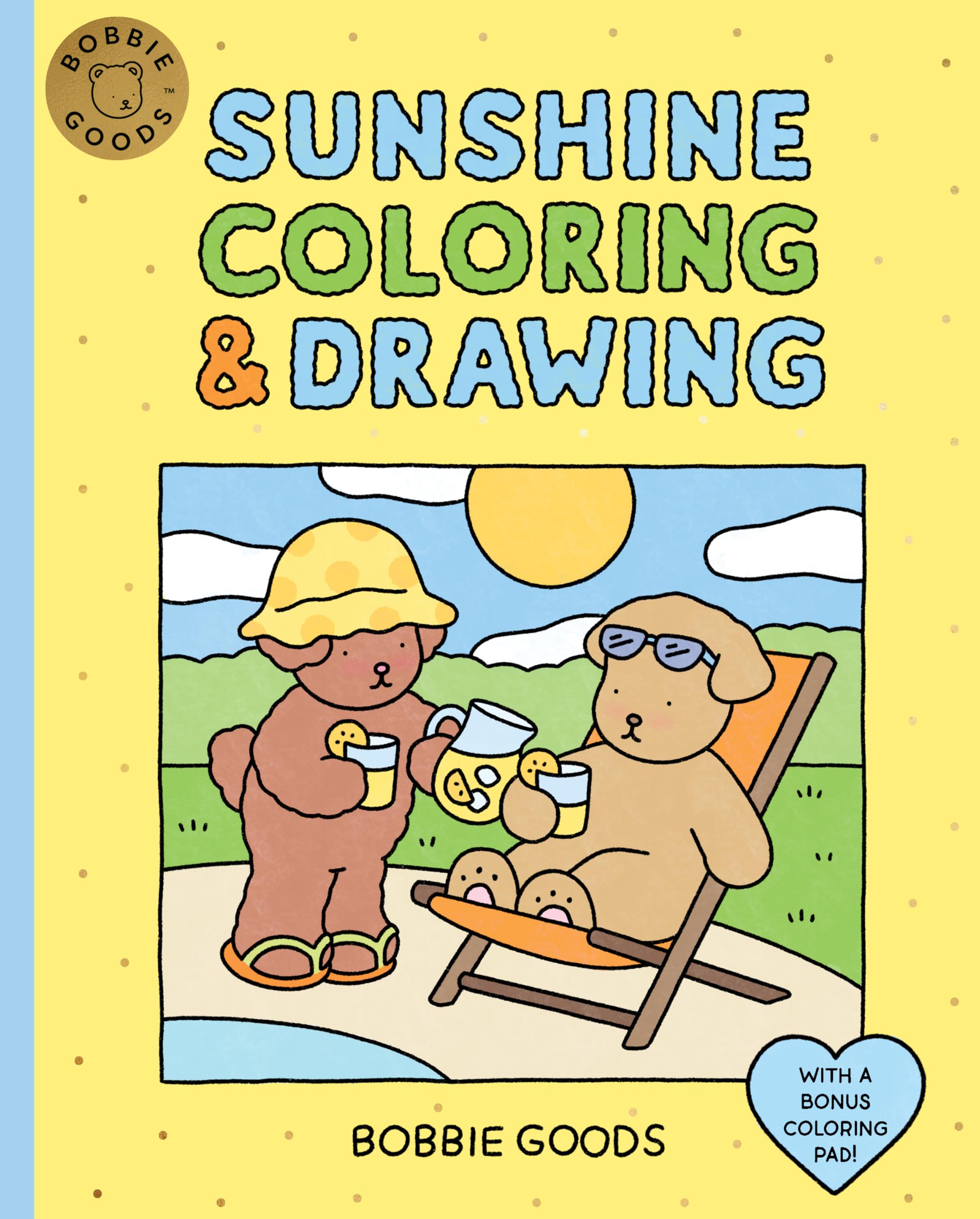 Walter Foster Publishing Sunshine Coloring & Drawing With A Bonus Coloring Pad