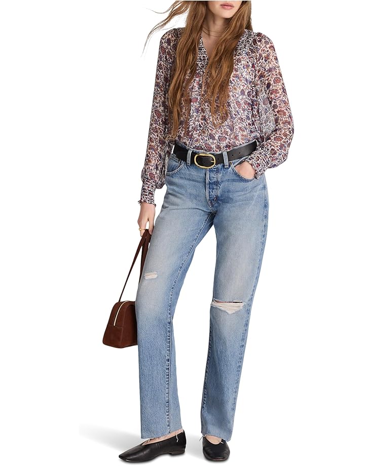 Madewell Dean Easy Straight Jean in Nickelsville Wash - #5 of 5