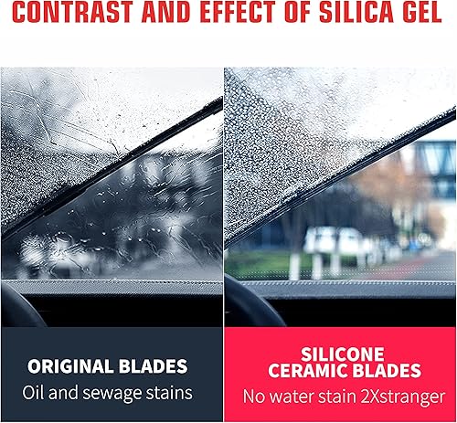 Miniatura 2 de 10 "(10-B) Reemplazo de limpiaparabrisas trasero de silicona para Honda HR-V 21-16 Mitsubishi Outlander Sport 20-11 Infiniti QX56 13-11 QX80 21-14
