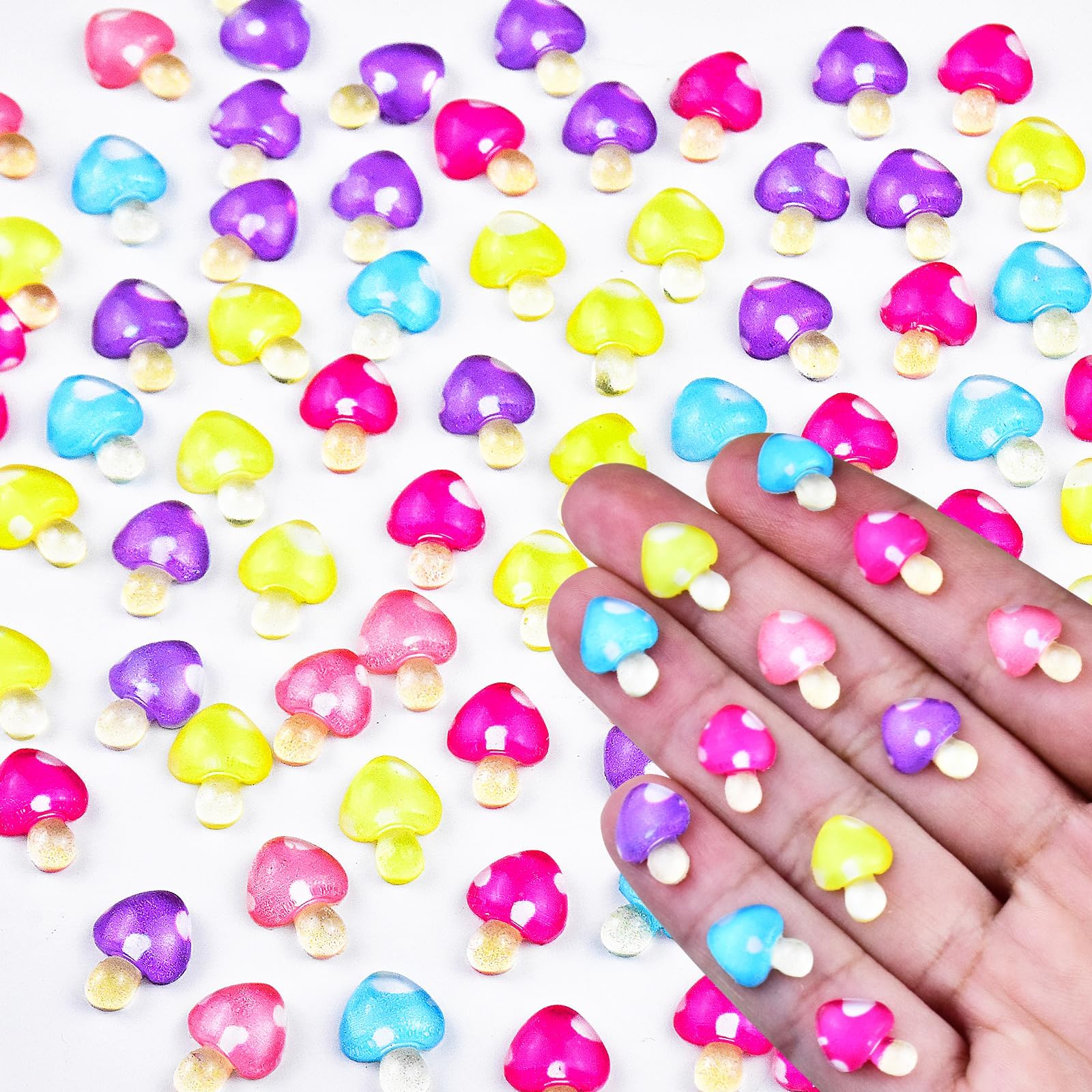 Lot De 100 Mini Papillons En Résine – Accessoires Pour Maison De Poupée, Jardin Féérique, Scrapbooking Et Nail Art