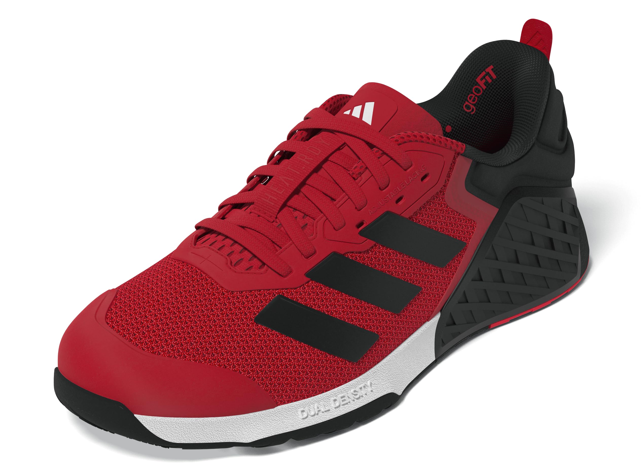 adidas Unisex-Adult Dropset 3 Training, Pure Ruby/Black/White, 5