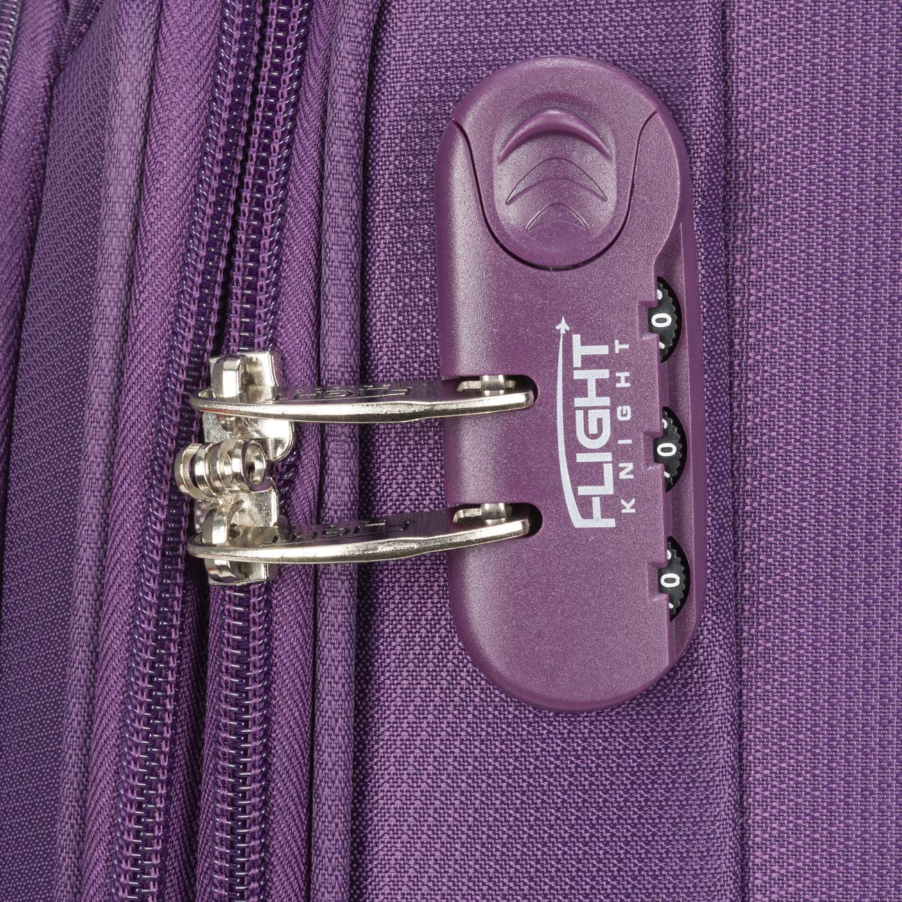 Flight Knight Lightweight 4 Wheel 800D Soft Case Suitcases Maximum Size for Delta, Virgin Atlantic Airlines Cabin & Hold Luggage Options Approved for 67 Airlines Including easyJet, BA & Many More!