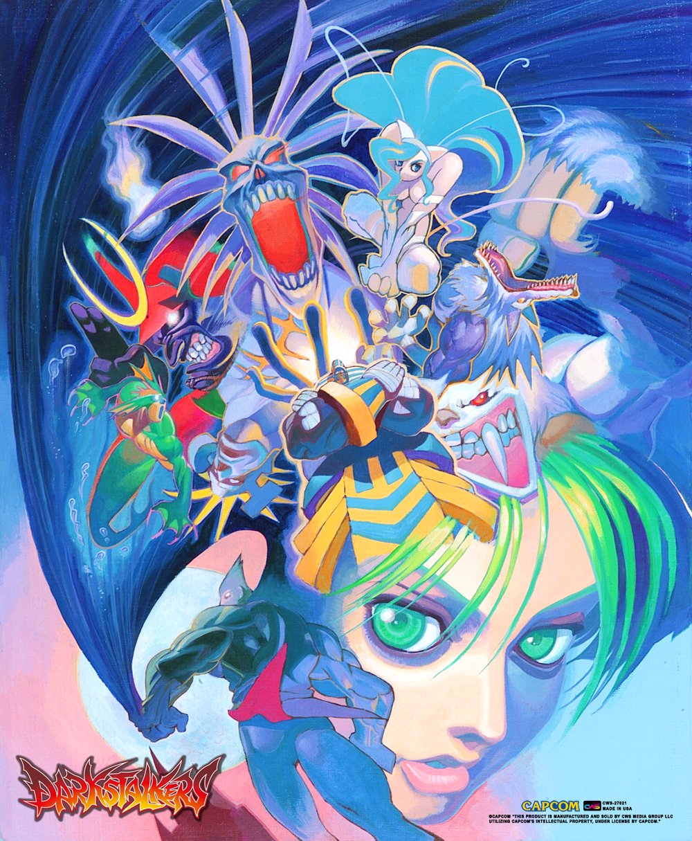 Xcaliber Warriors Of The Night 100セット限定 Amazon.com: CWS Media Group CWS-27021 Darkstalkers Night Warriors