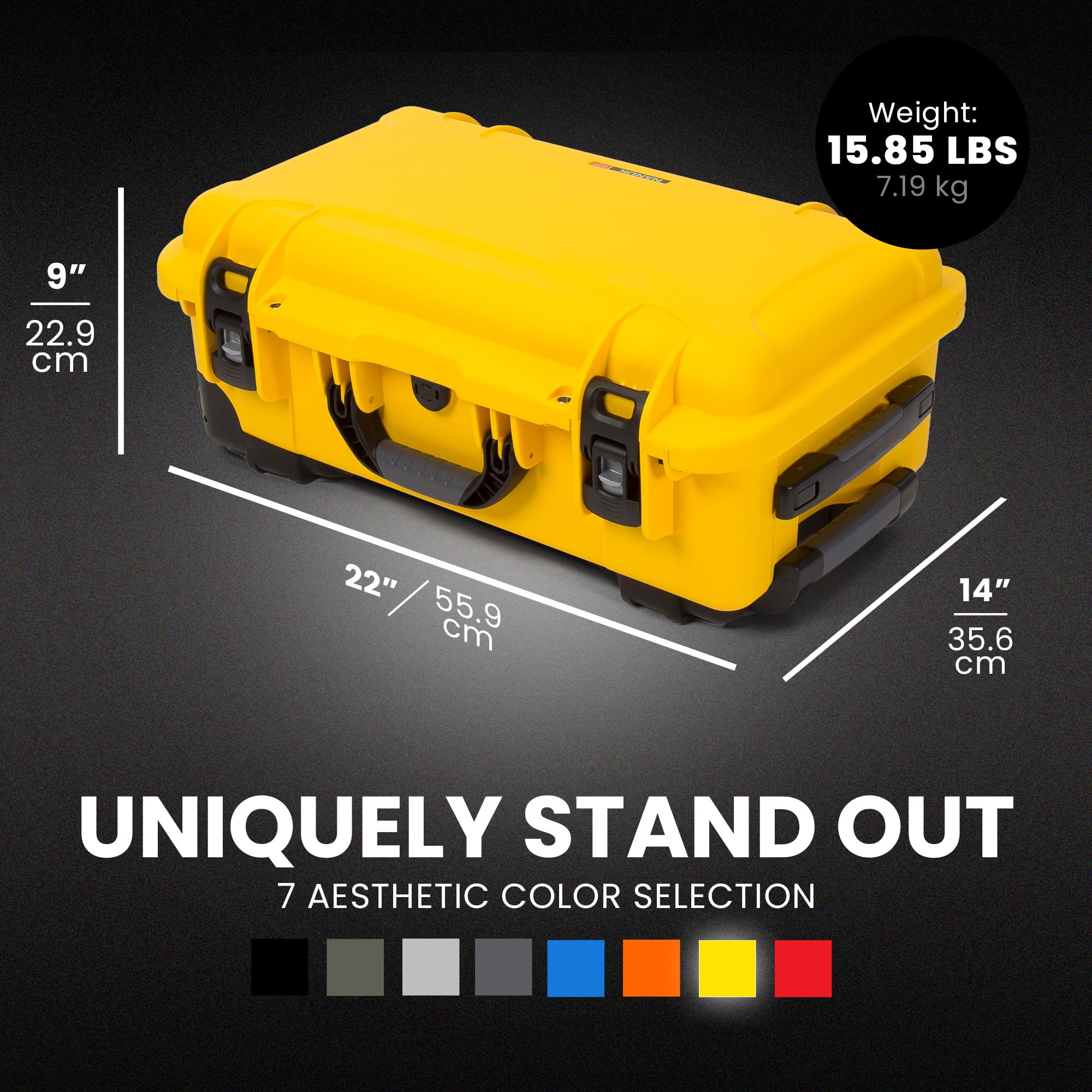 Amazon | Nanuk 935 Yellow | NANUK | 防水ケース・ダイビングバッグ