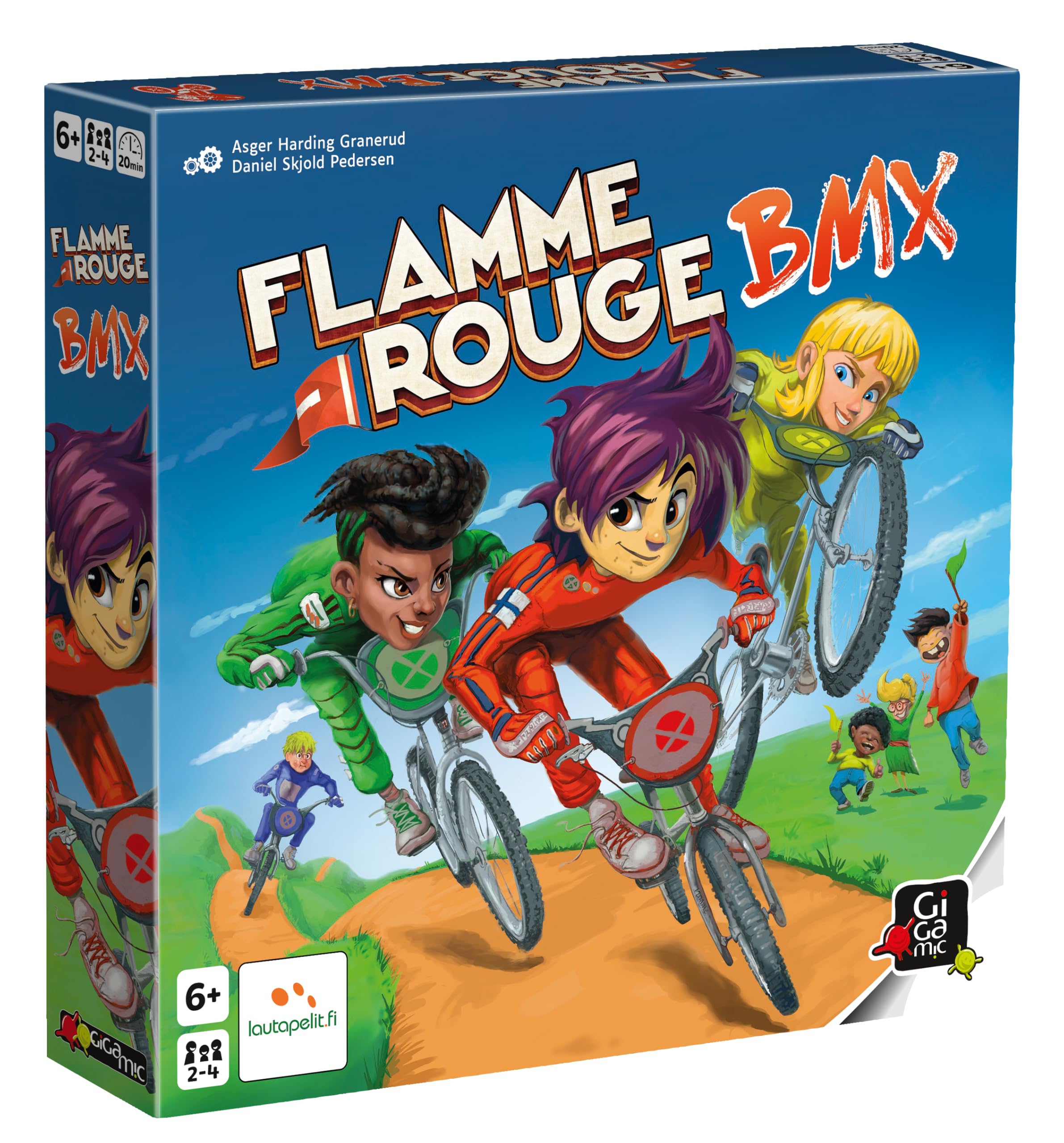 Fiamma Rosso BMX - Gioco di corse per bambini dai 6 anni