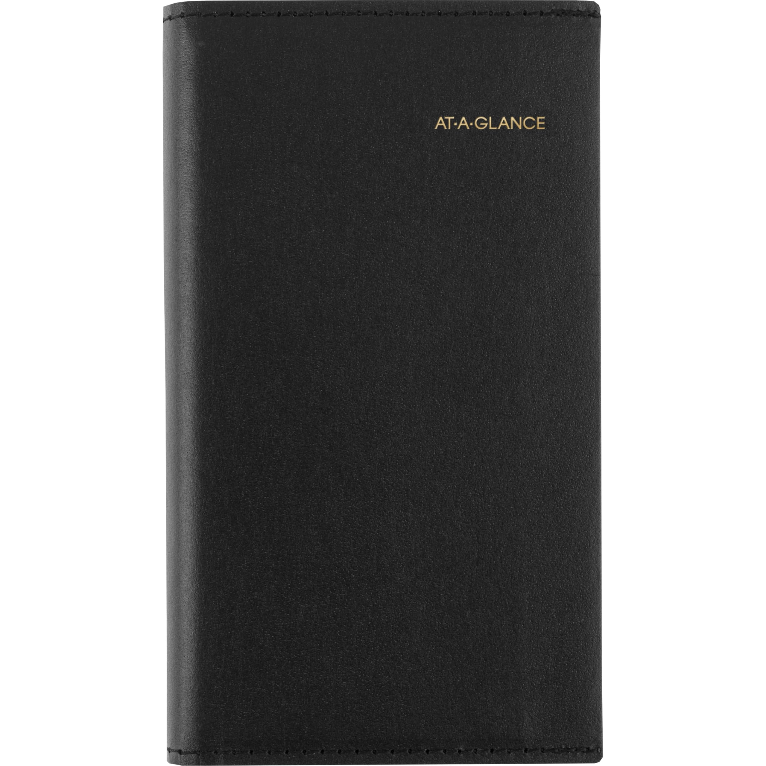 AT-A-GLANCE Agenda settimanale 2027, ricaricabile, 8,3 x 15,9 cm, formato tascabile, ogni ora, nero (700080527)