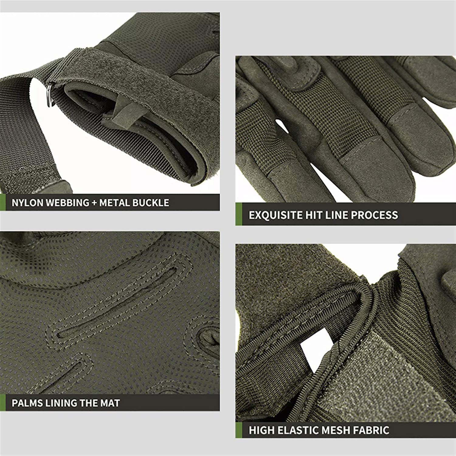 Guantes, Guantes de invierno, Guantes de ciclismo cálidos de invierno, Guantes de pesca de dedo completo, Guantes de hombre de pesca de pantalla táctil cálidos de invierno, Guantes antideslizantes a p