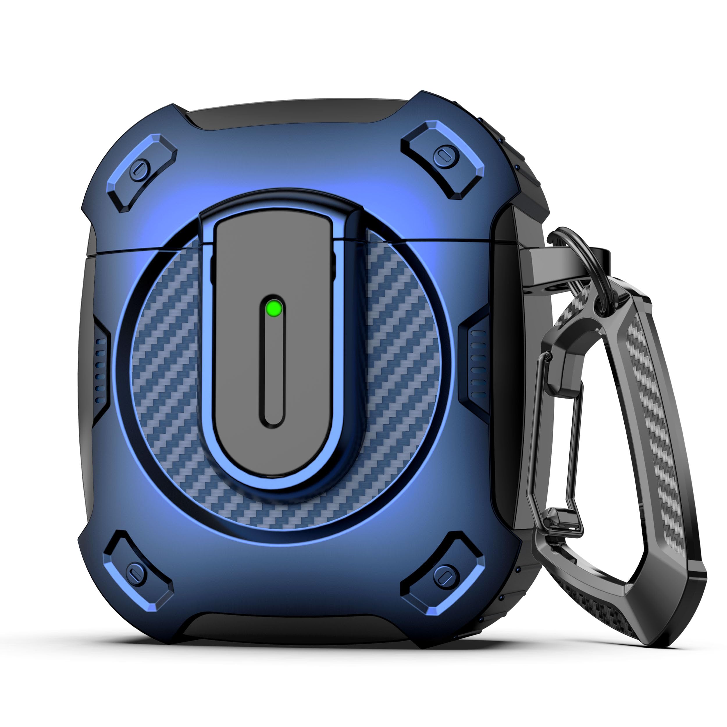 RFUNGUANGO Compatible with Airpods 2nd /1st Case,Automatic Pop-up with Safety Lock Clip, Full Body Shockproof Hard Case with Keychain Compatible with AirPods case,starry sky — view 24