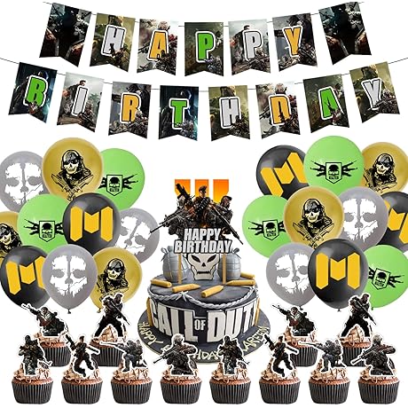 Call of Duty: The Ultimate Birthday Bash Decorations