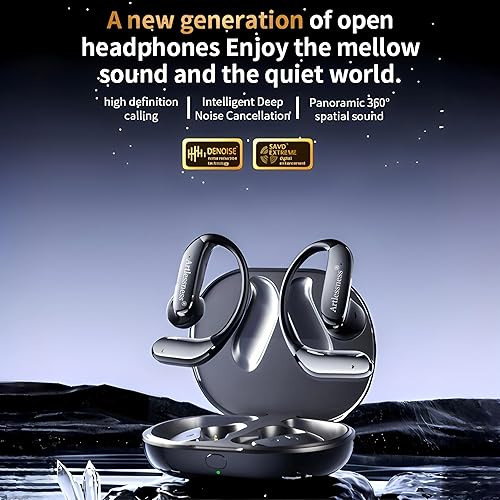 Miniatura 3 de Últimos auriculares de traducción Bluetooth AI utilizan controladores dinámicos grandes avanzados, graves potentes + respuesta de frecuencia