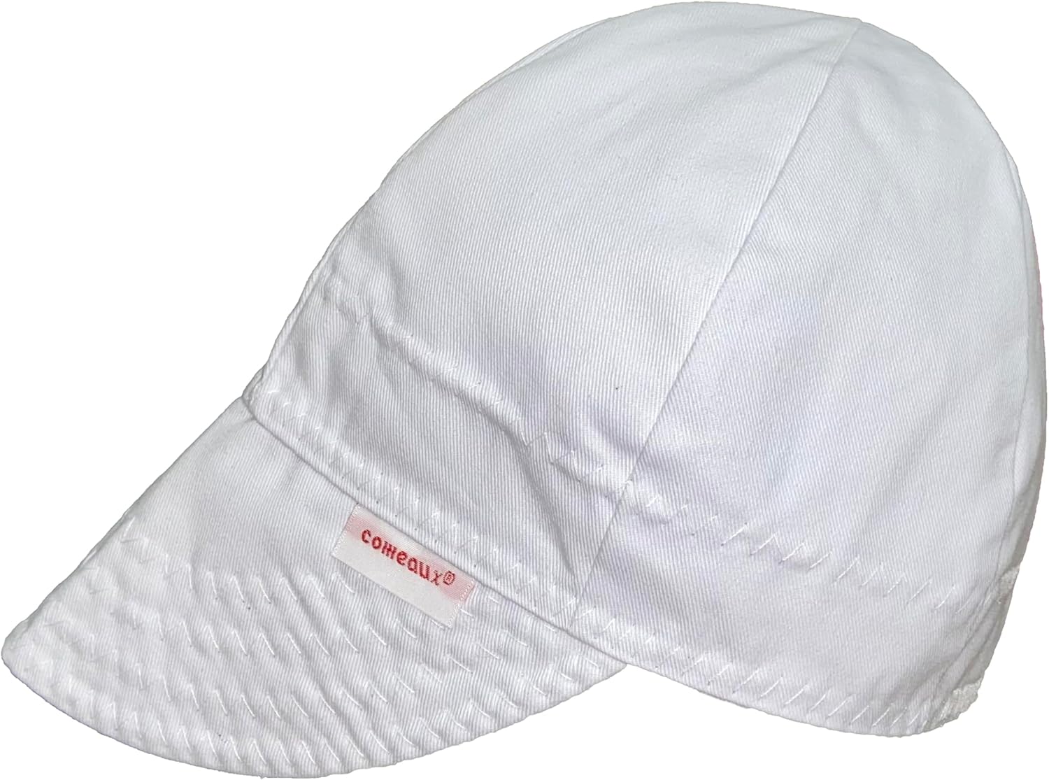 Comeaux Caps Reversible Welding Cap Solid White 7