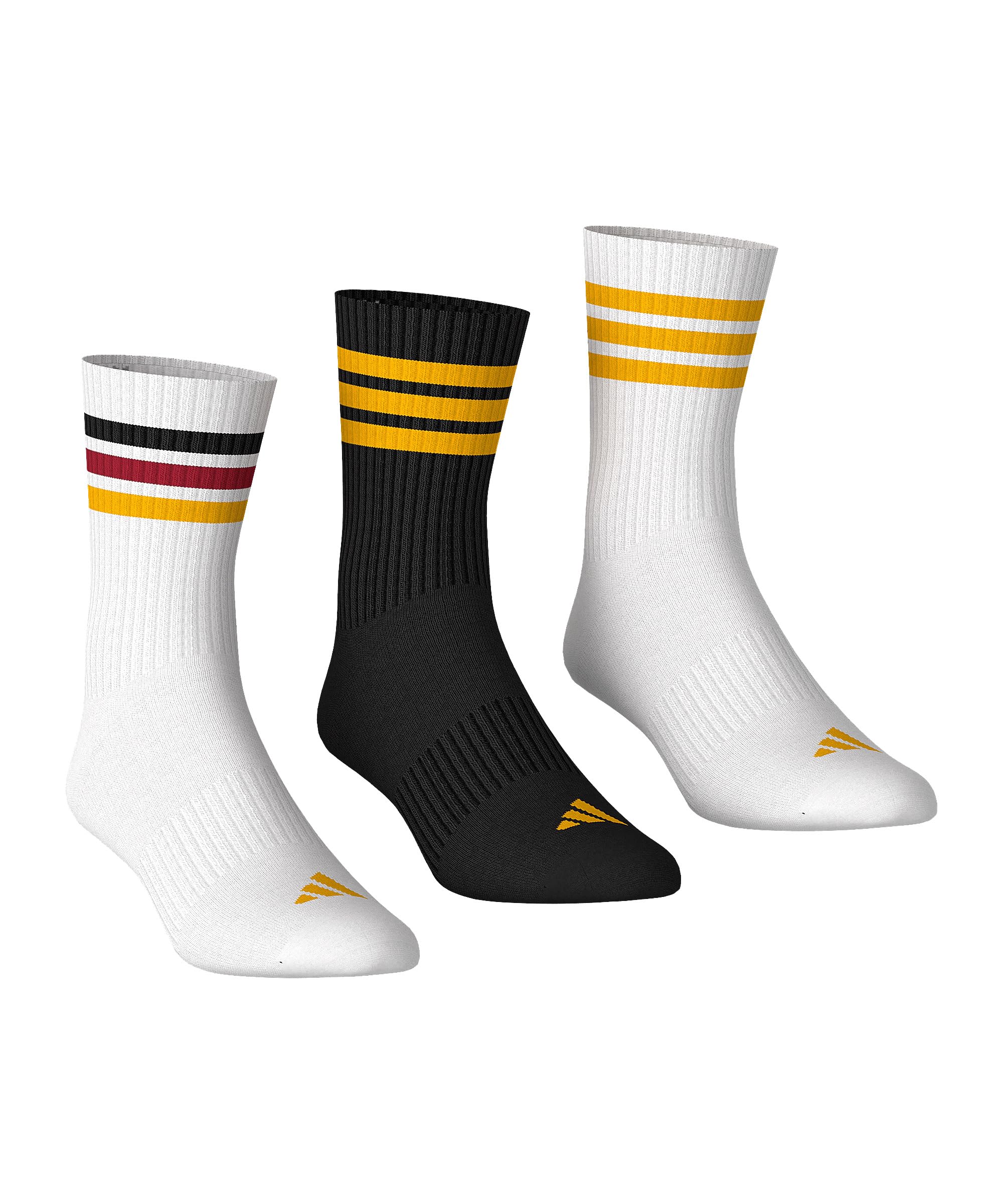 adidas 3-Stripes Cushioned Crew Socks 3 Pair Pack — view 18