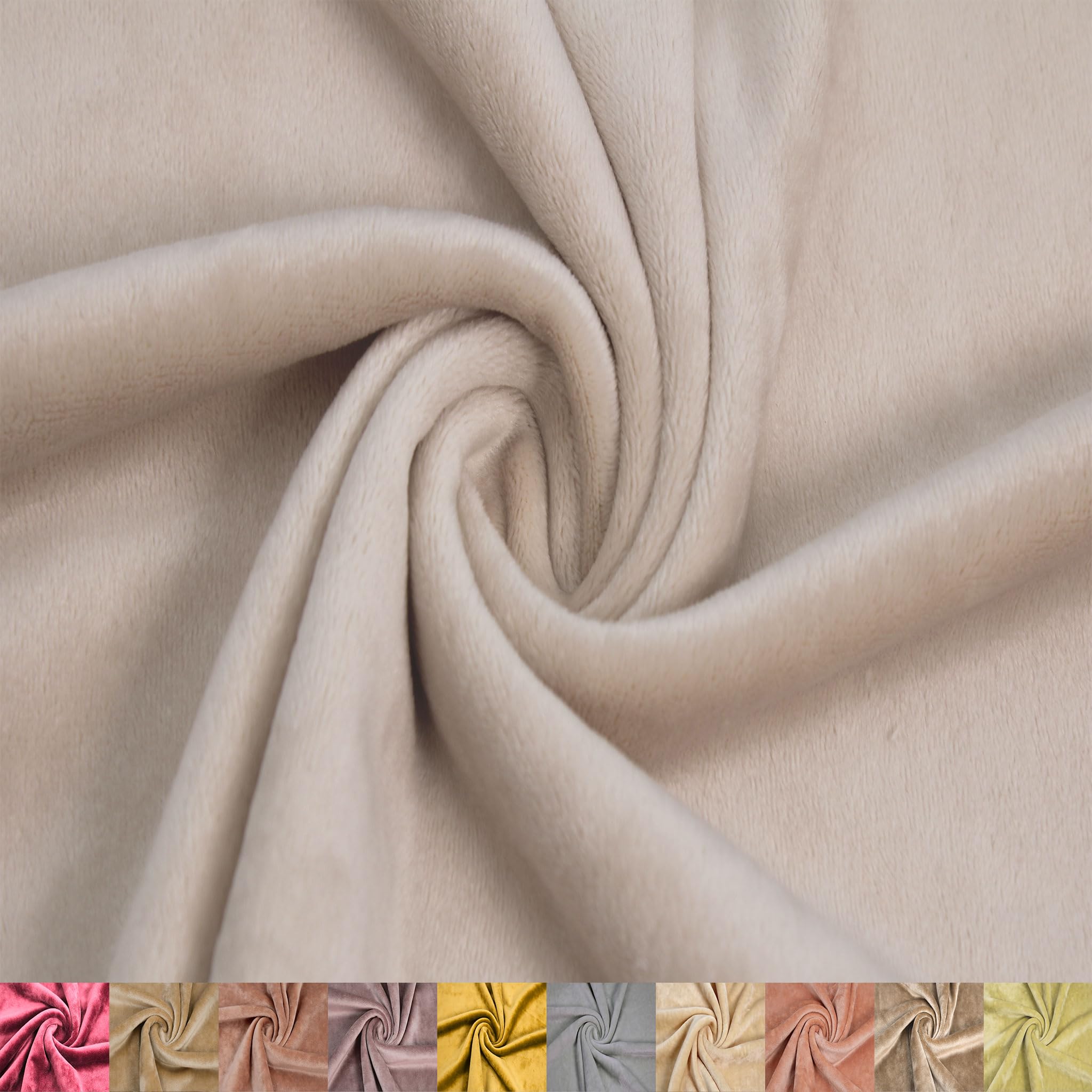Stylish FABRIC Tela de terciopelo francés de 63 pulgadas de ancho, 250 g/m², mezcla de poliéster y elastano elástico en 2 direcciones, bandas para la cabeza, cortinas, telones de fondo, ropa,