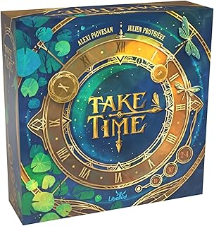 Asmodee Take Time Board Game - Cooperative Puzzle & Strategy Game with 40 Unique Challenges, Family Fun for Kids & Adults, Ages 10+, 1-4 Players, Minute Playtime