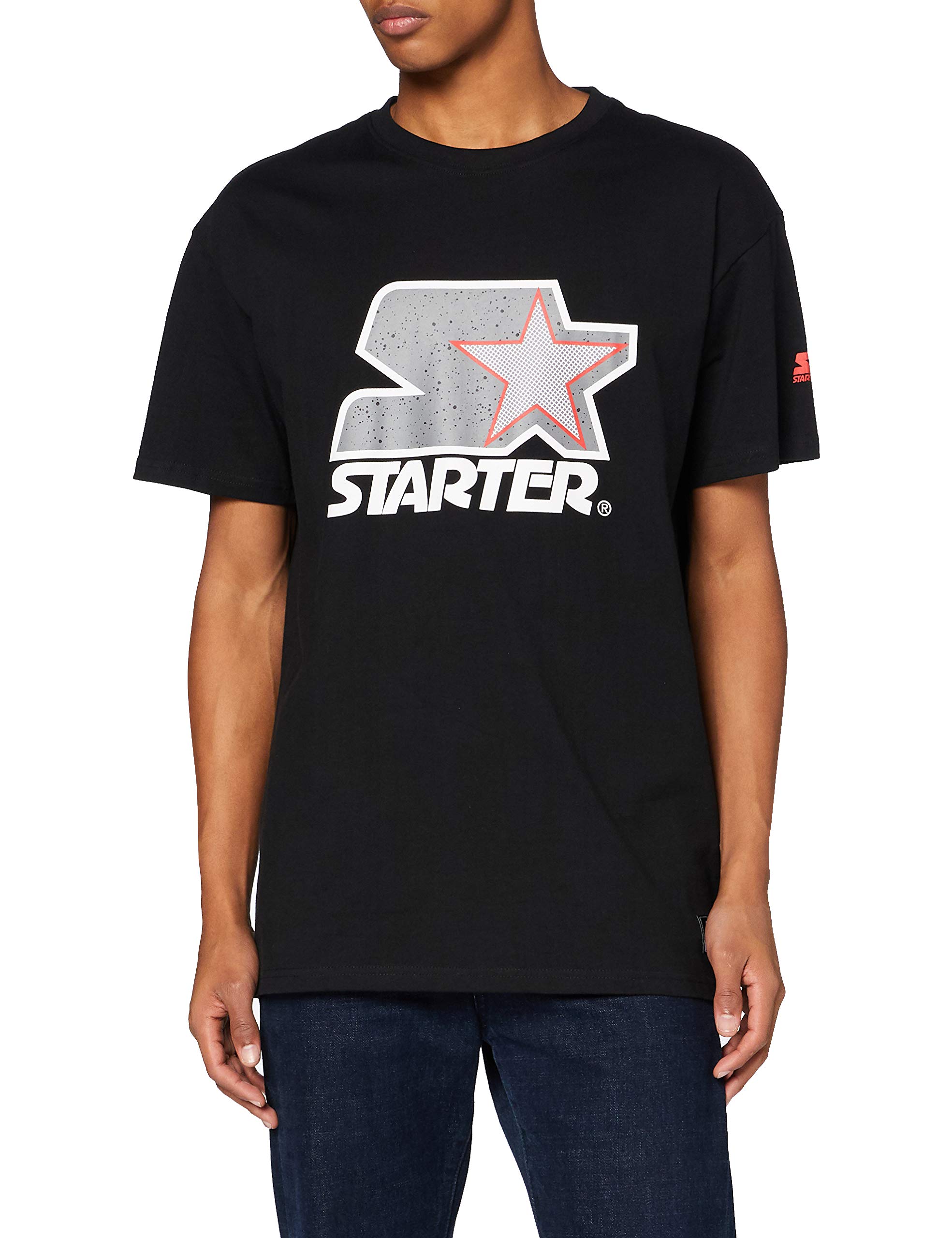 STARTER BLACK LABELMen's Starter Multicolored Logo Tee T-Shirt