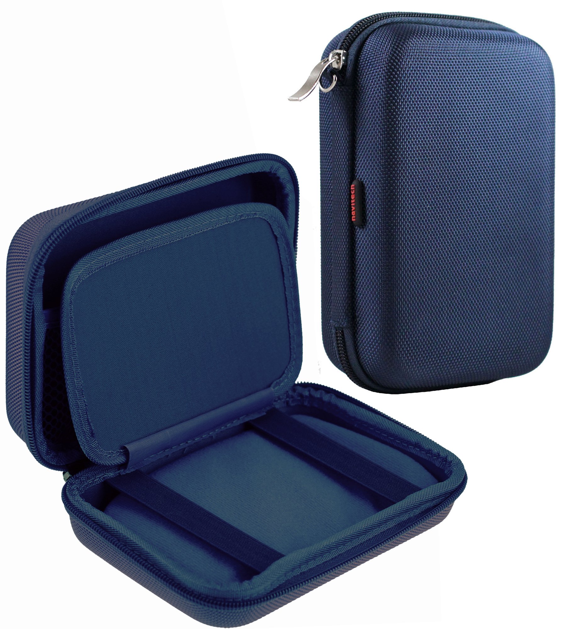 Navitech Dark Blue Hard DJ Controller Carry Case Compatible with Native Instruments Traktor Audio 2