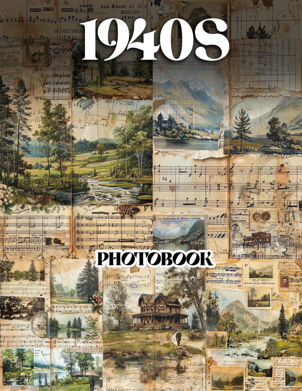 1940s Photo Book: Classic Art Photography Collection Featuring Nostalgic Vintage Style And Iconic Historical Moments