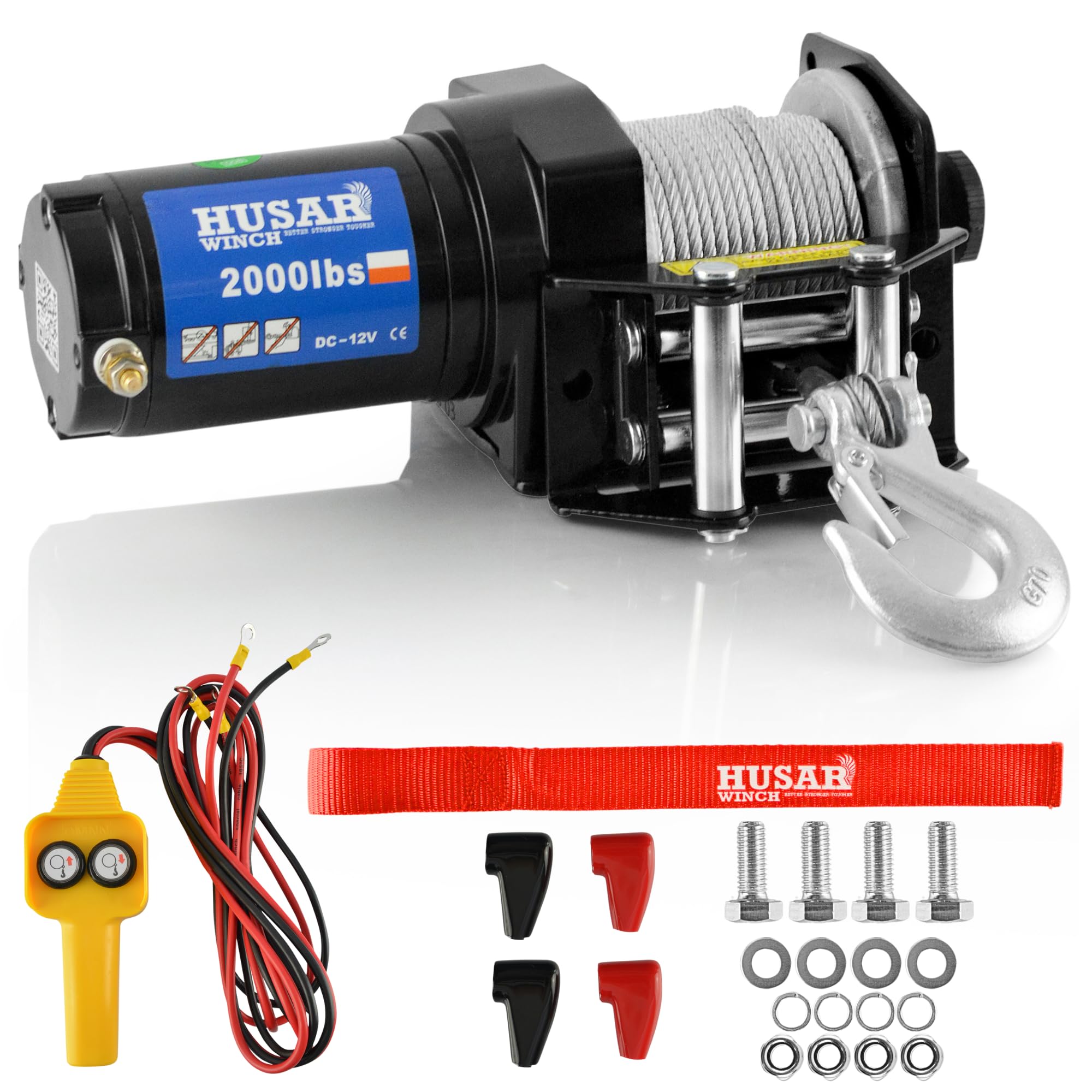 QR code linking to the HUSAR WINCH website