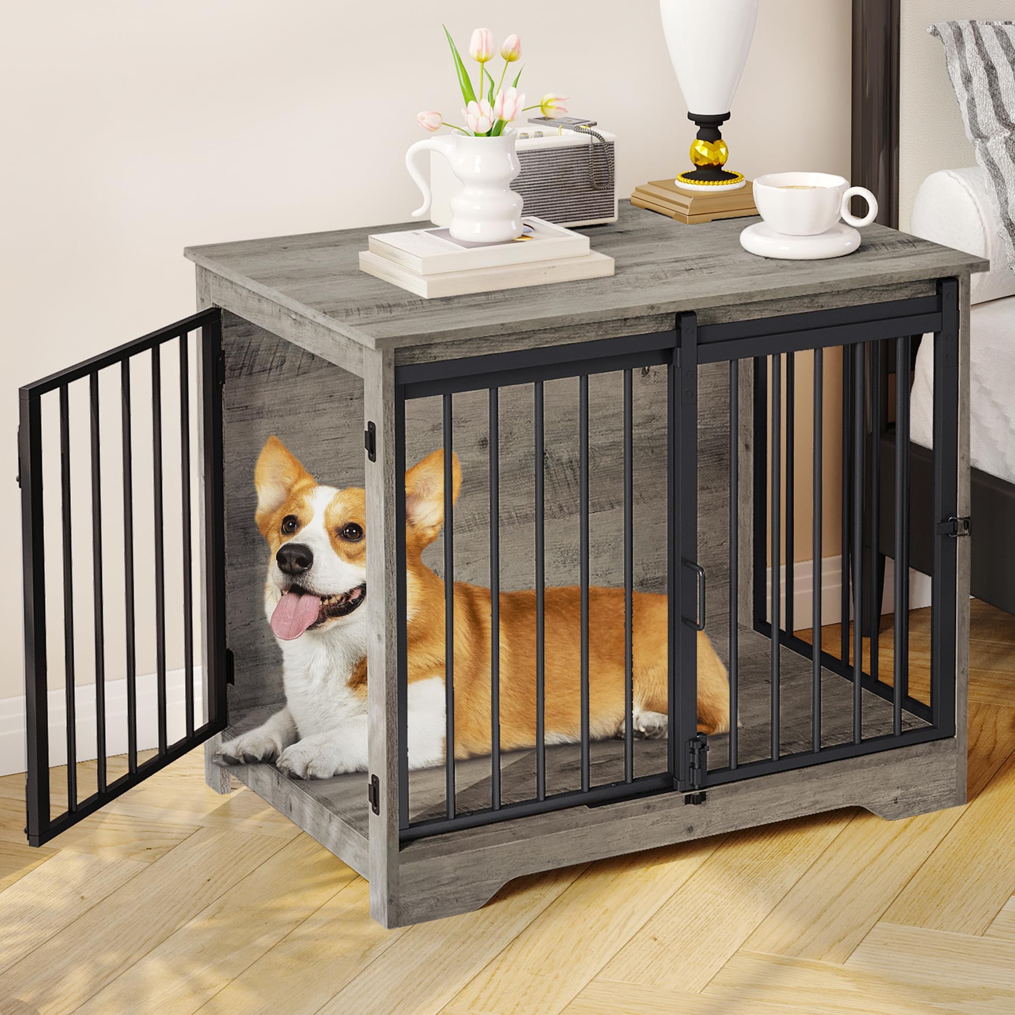 Hzuaneri 31.9 Dog Crate Furniture