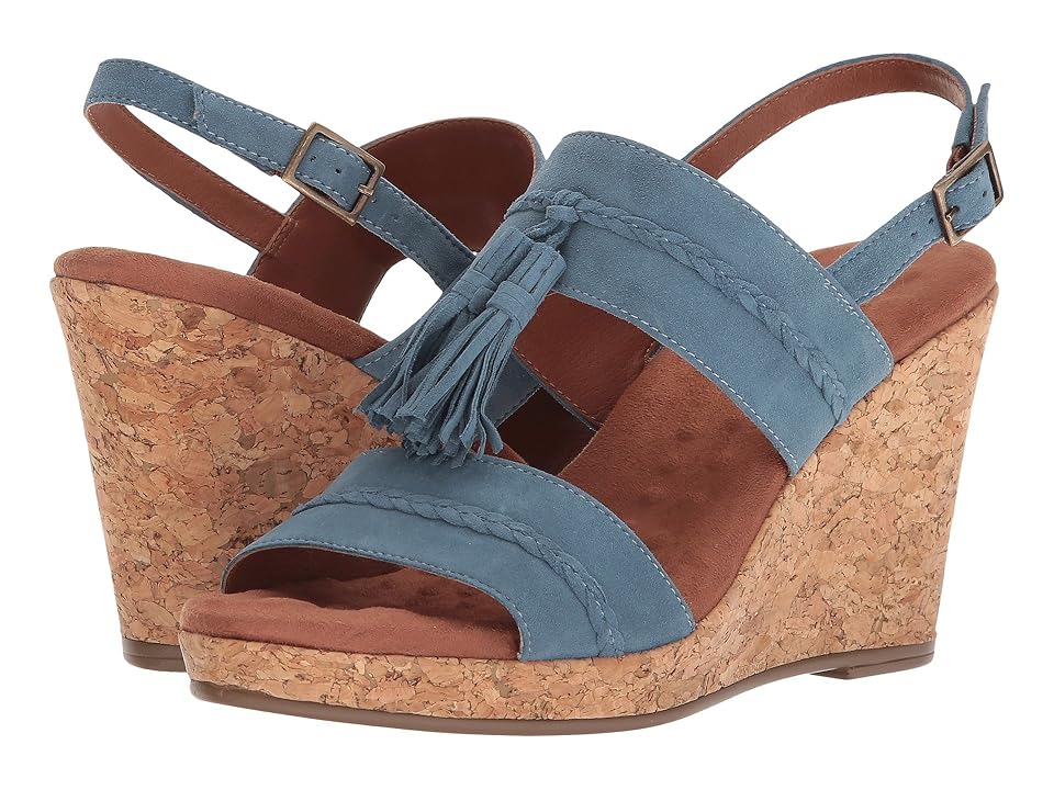 

Walking Cradles Kalinda (Mayan Blue Suede) Women's Shoes