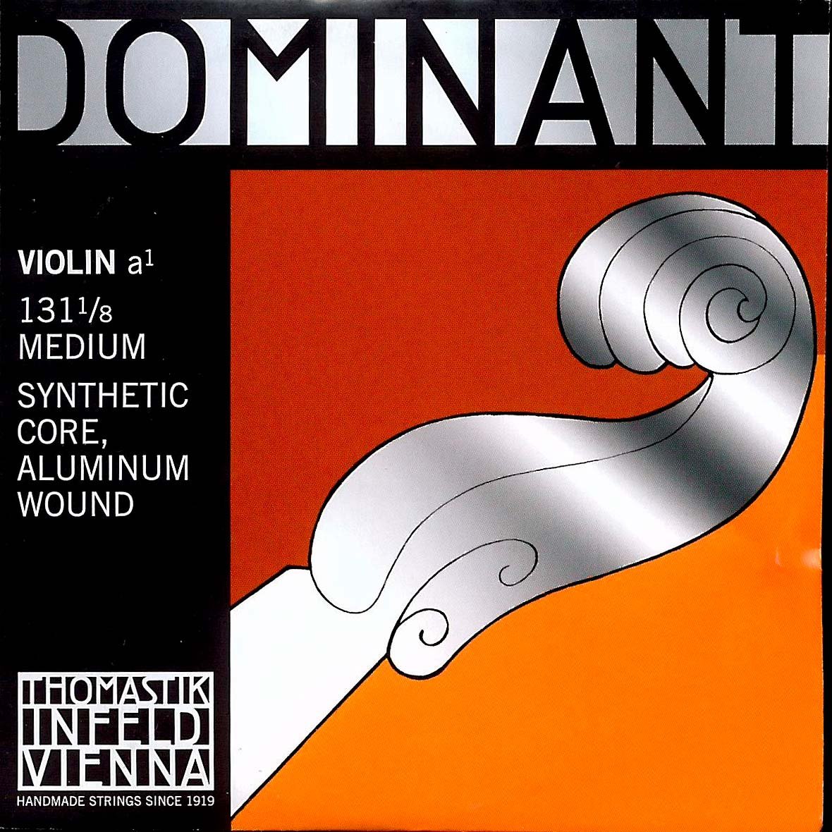 ThomastikDominant 1/8 Violin A String Medium Aluminum-Perlon