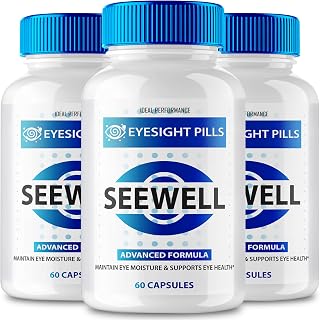 SeeWell Eye Health Supplements Capsules, SeeWell Vitamins Pills - Maximum Strength, SeeWell All Natural Eye Multivitamin, See Well Eye Health Multivitamin, See Well Eye Capsules Reviews (3 Pack)