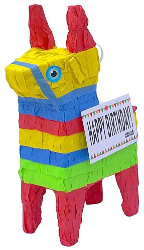 Linda piñata de Navidad de 12 pulgadas llena de varias cantidades de dulces populares, un regalo para todos o simplemente para hacer sonreír a