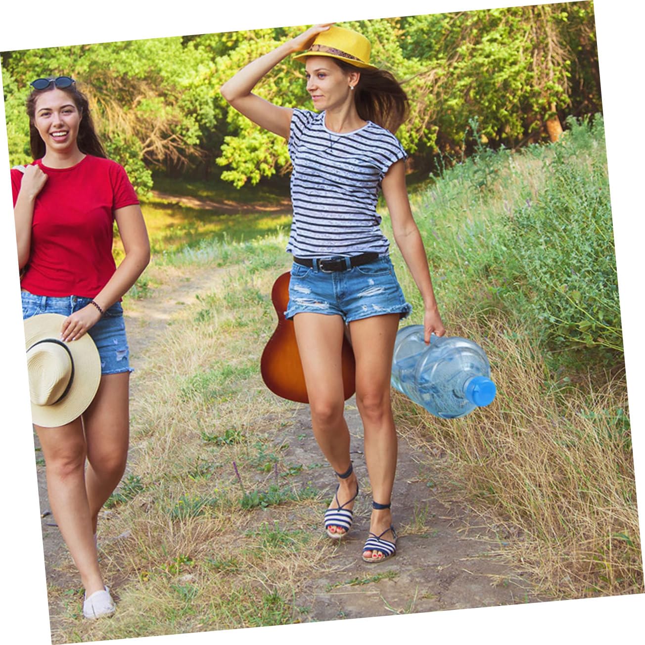 Contenitore in PC Leggero e Resistente da 5l Portatile per Acqua Bidone Acqua per Esterni per Escursioni e attività Outdoor