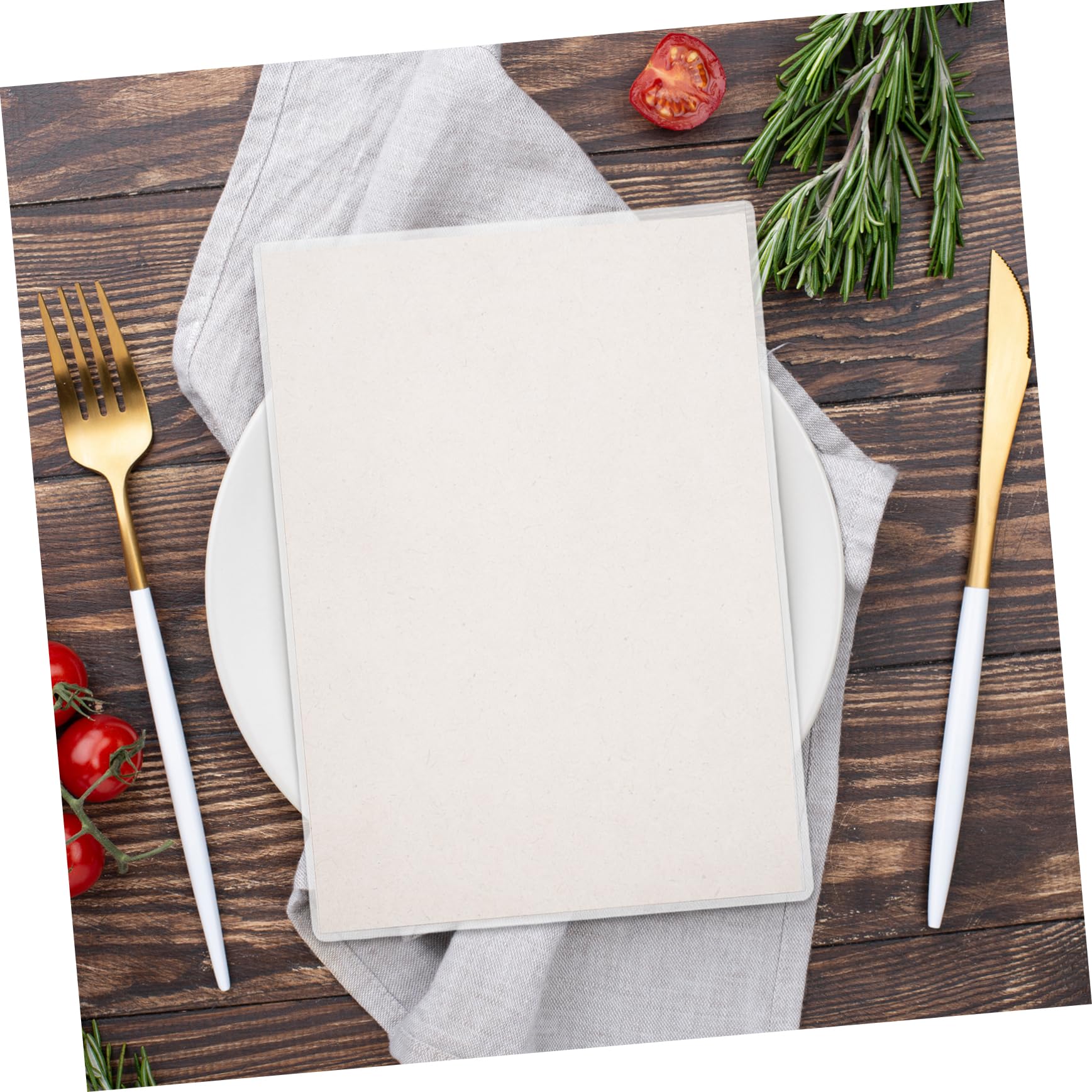 30pezzi Custodie Rigide Trasparenti Per Documenti Di Maniche Plastica Per Poster Menu e Album Fotografici Protezione Robusta e Chiara Per Foto e Carta