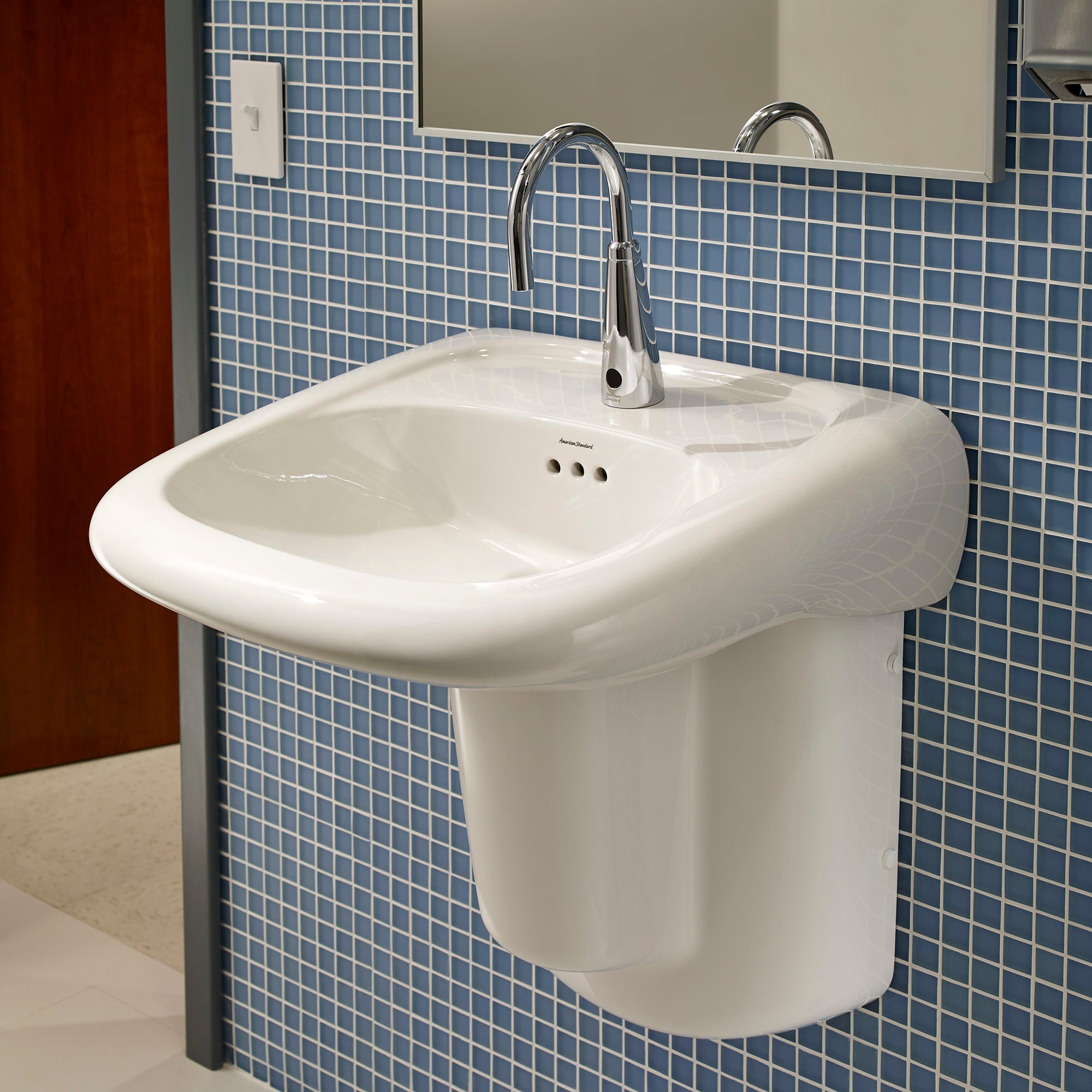 American Standard 605B193.002 Selectronic IC Touchless Faucet, Base Model, 1.5 gpm/5.7 Lpm Laminar Flow in Base