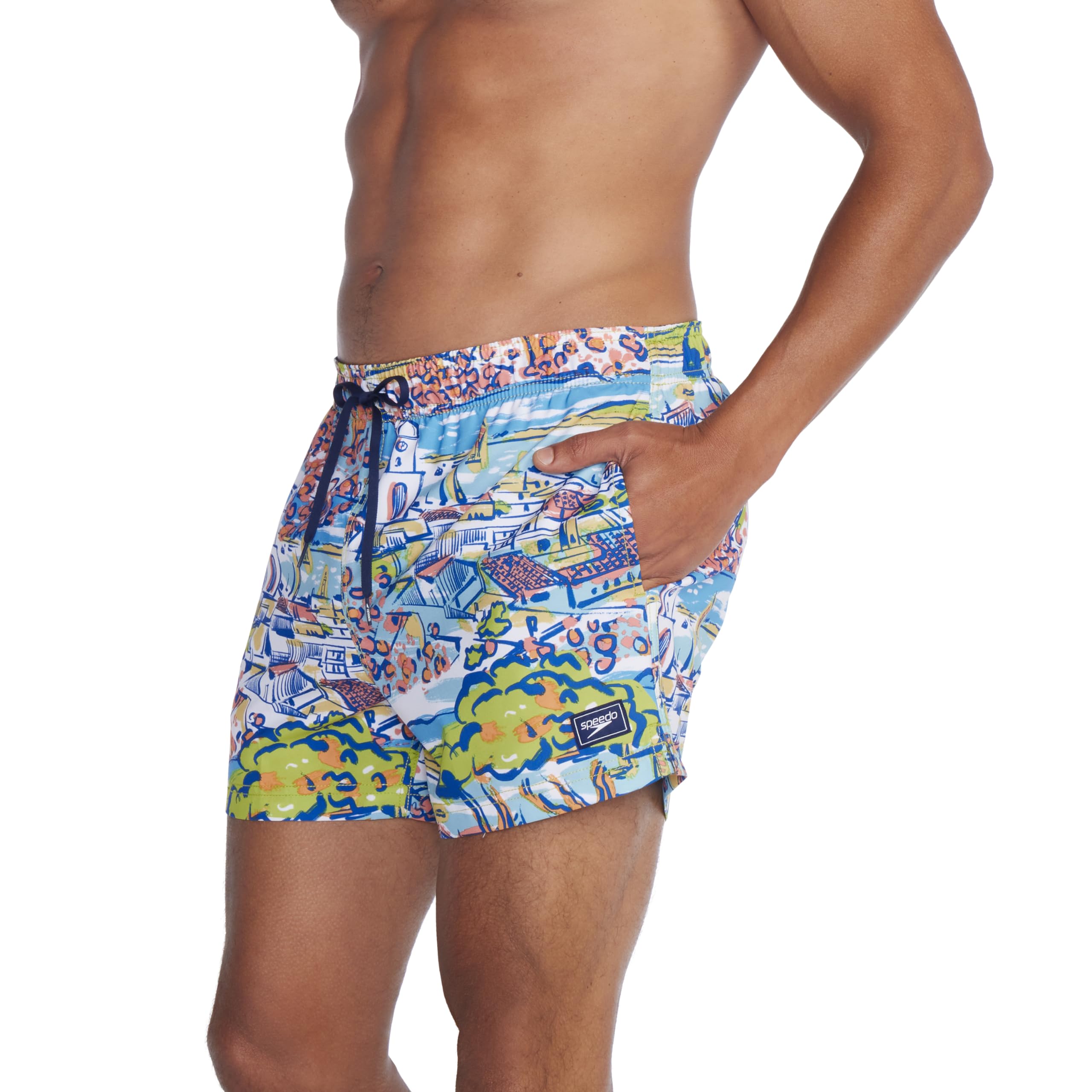 Speedo Swim Trunk Short Length Beachsider Solid Maillot de Bain Homme (Lot de 1)