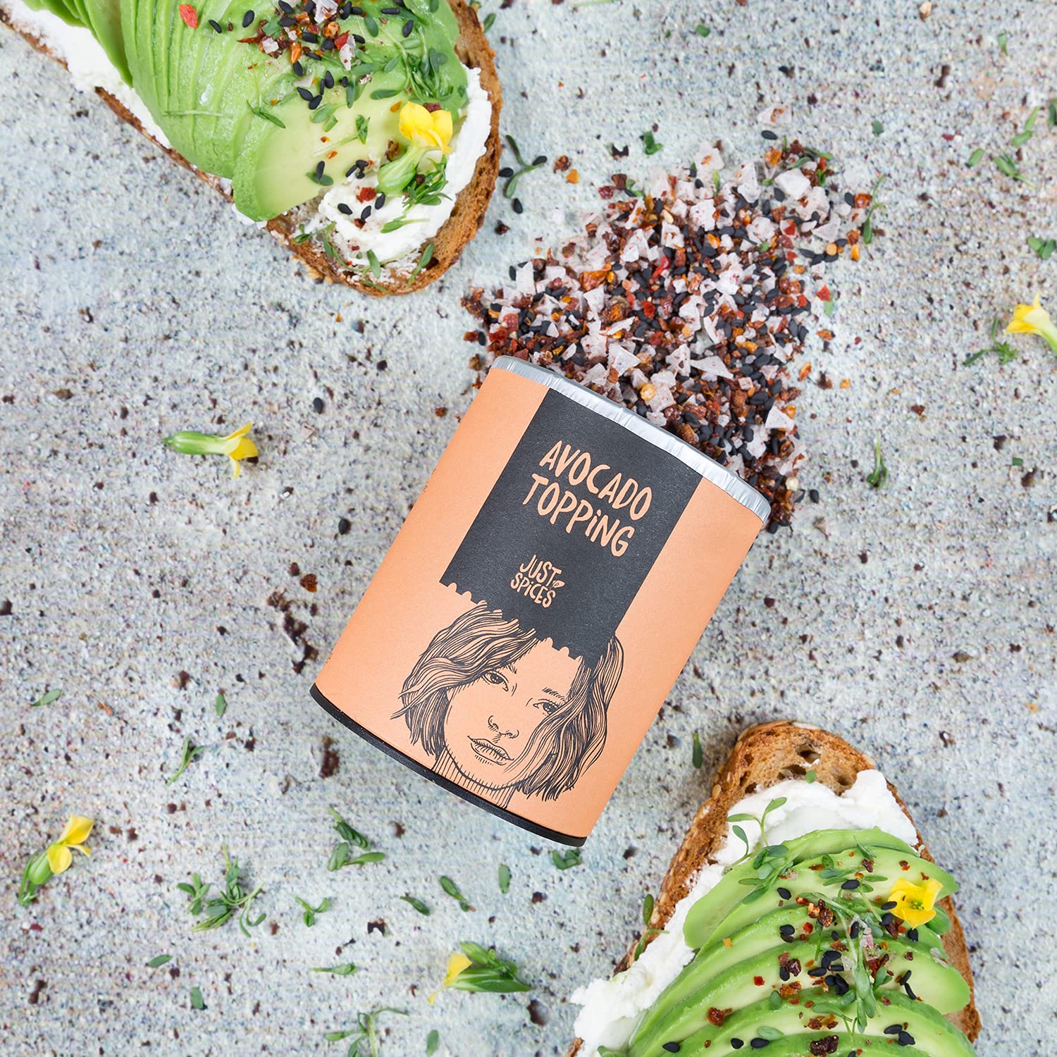 Just Spices Avocado Topping (4 x 60g)