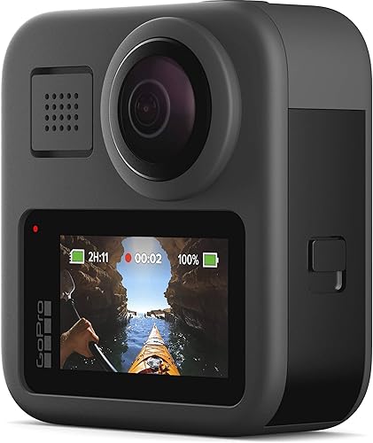 Miniatura 2 de Paquete esencial para cámara de acción GoPro MAX 360  Incluye tarjeta de memoria microSDXC de 64 GB + palo selfie + funda protectora + trípode