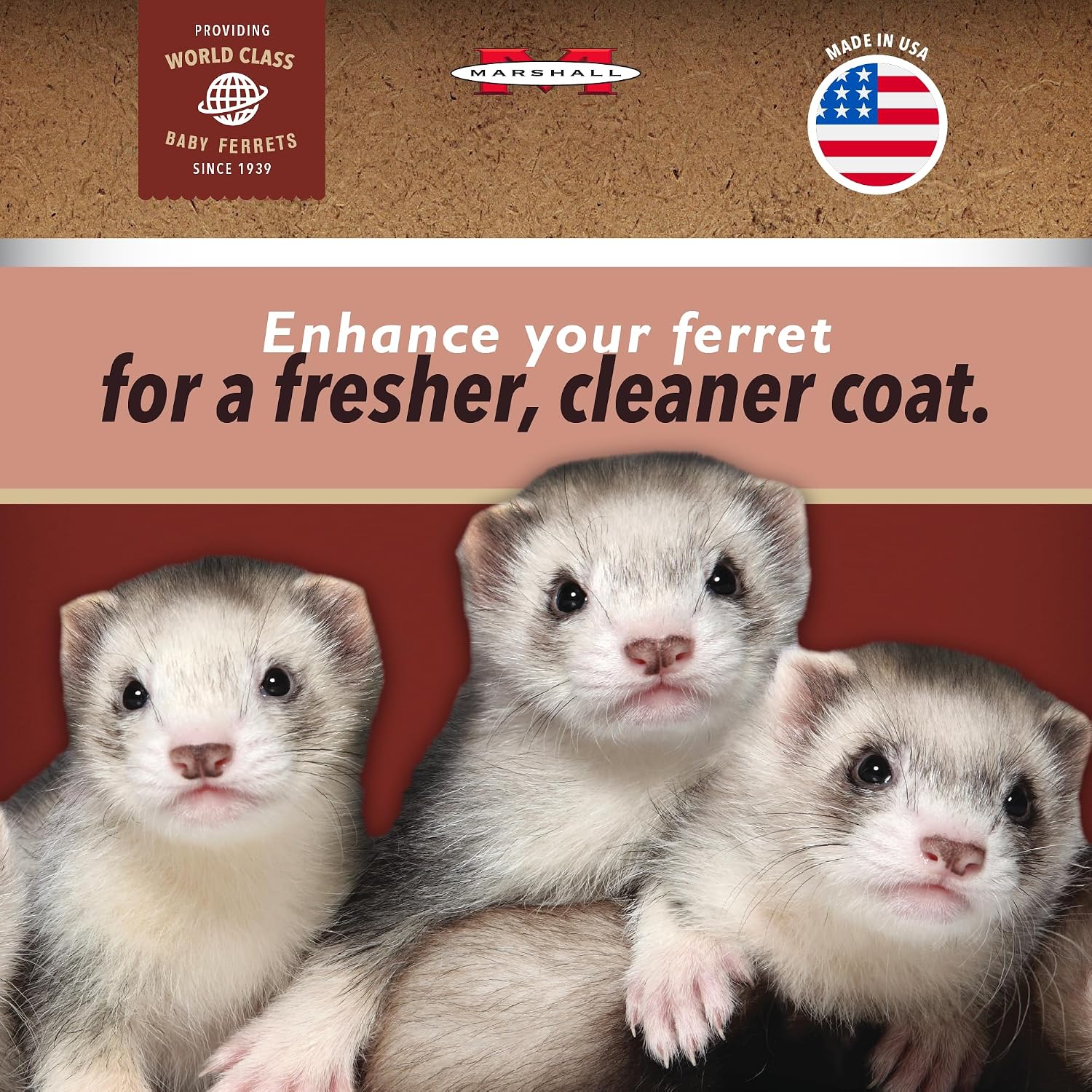 Marshall Pet Products Ferret Shampoo - Original Formula with Baking Soda, 8 oz - Gentle Cleaning, Odor Control, and Long-Lasting Freshness for Ferret Coats image 5