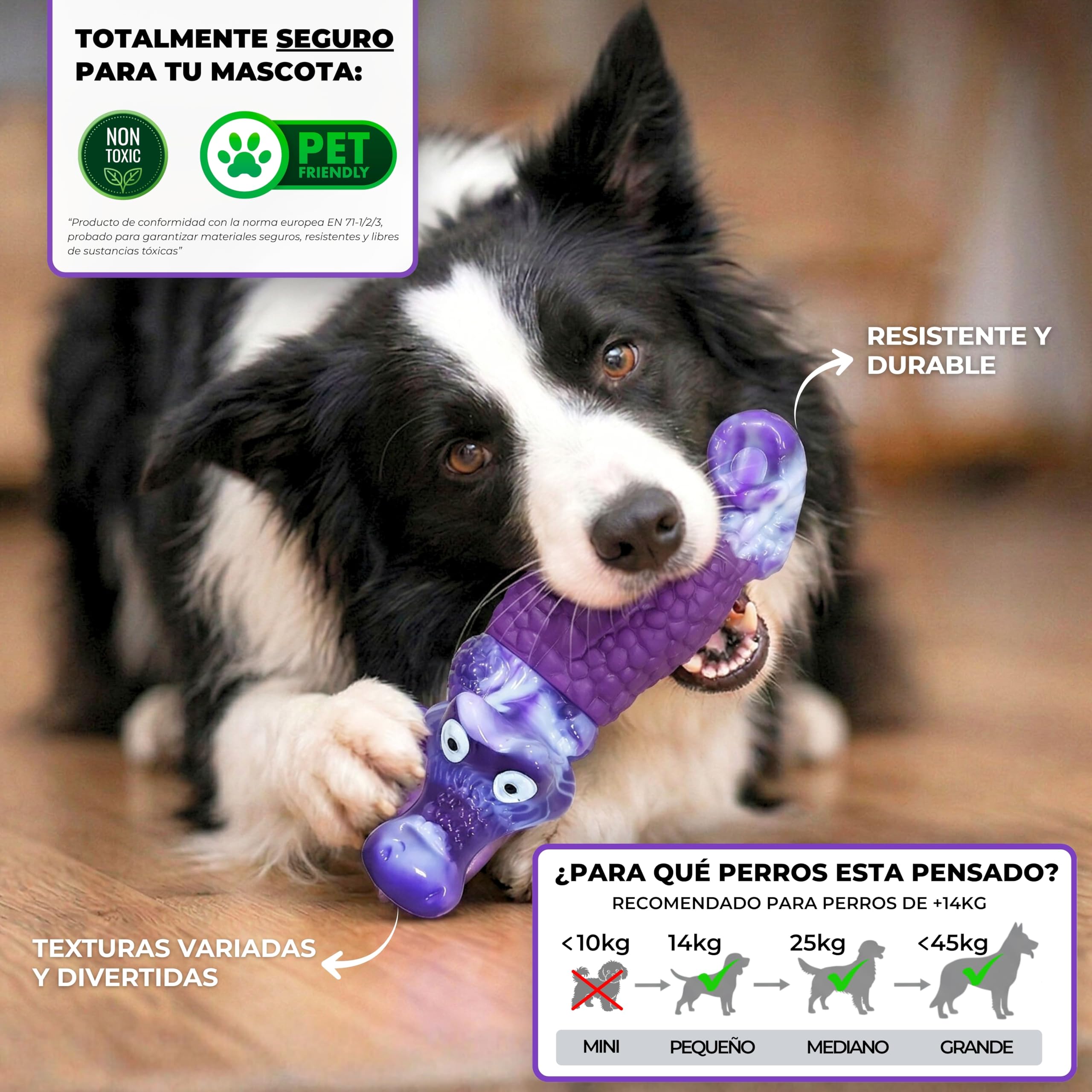 Juguete Perro Indestructible Cocodrilo con Aroma a Bacon | Juguetes para Perros Masticadores Agresivos Antiestres y Ansiedad | Mordedor Perro Resistente. Juguetes Perros Grandes y Medianos - 5