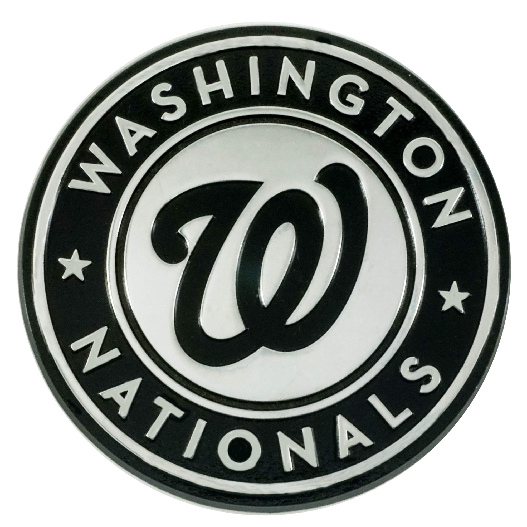 FANMATS26754 Washington Nationals 3D Chrome Metal Auto Emblem
