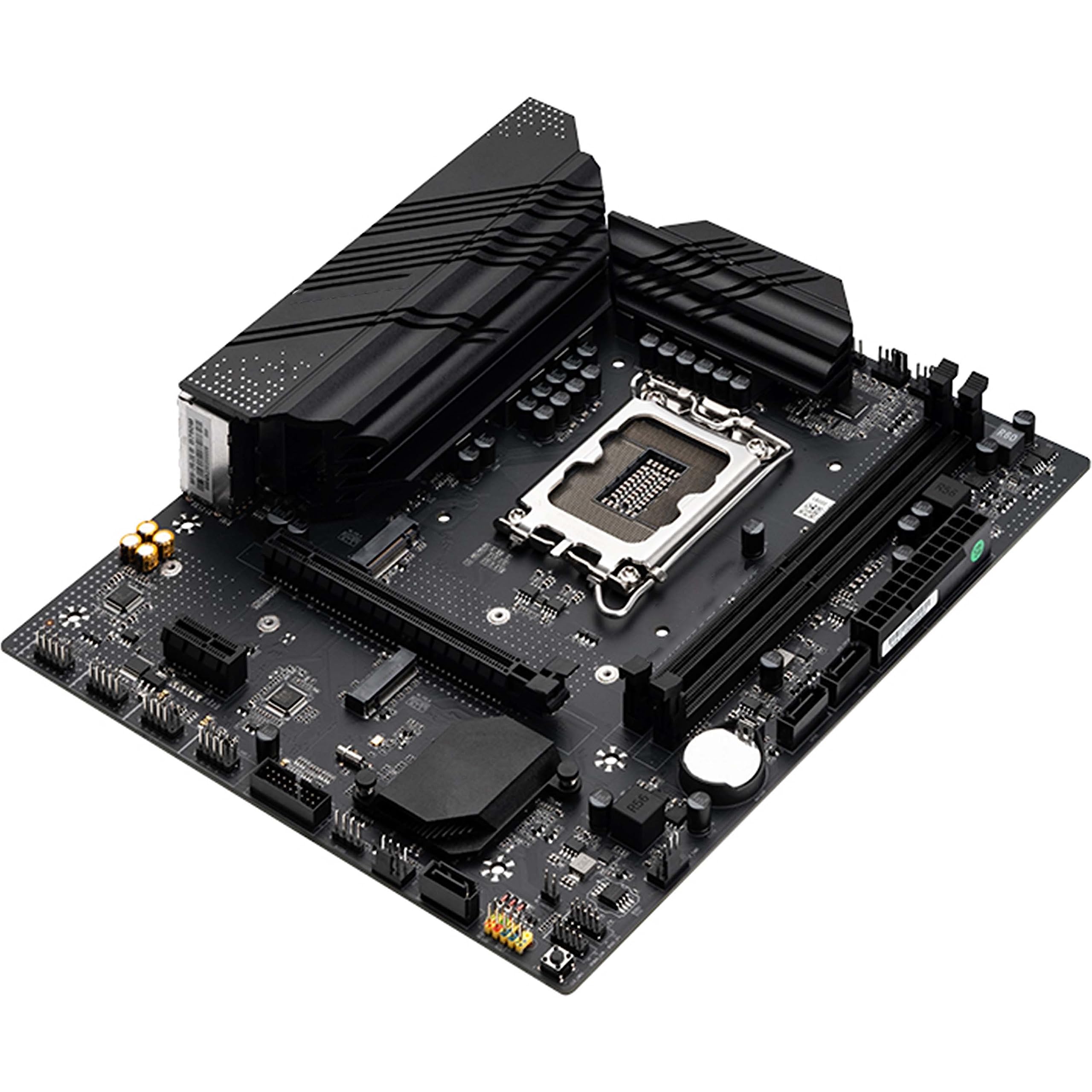 SIMPLETEK – Płyta główna z maską microATX LGA 1700 | DDR4 Slot karty graficznej + PCIe x1 + 2x gniazdo M.2 | HDMI VGA i USB 3.0