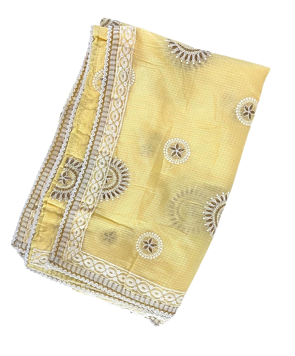 STOLE MATE END OF SEASON SALE ! Women’s Yellow, Kota Embroidered Dupatta (SM23004) STOLE MATE END OF SEASON SALE ! Women’s Yellow, Kota Embroidered Dupatta (SM23004)