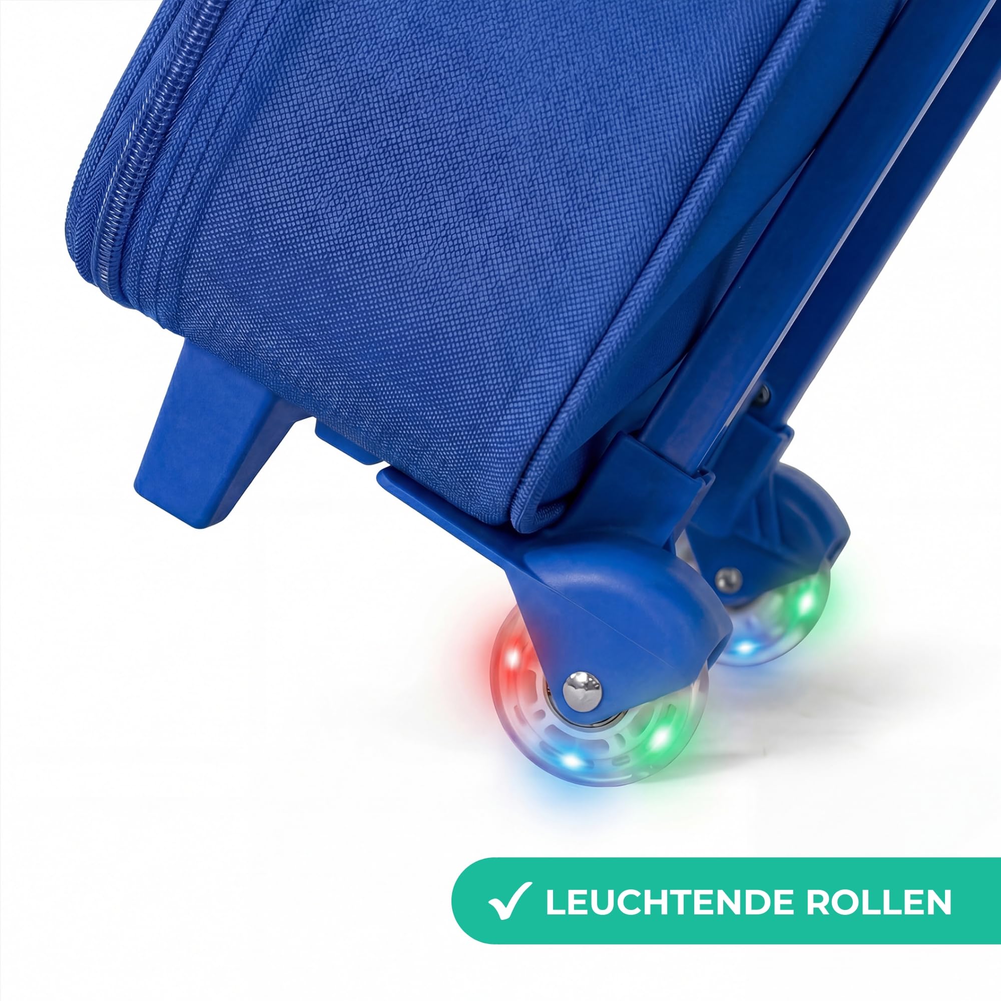 NoBoringSuitcases© Kinderkoffer Blau Klein Personalisiert mit Name