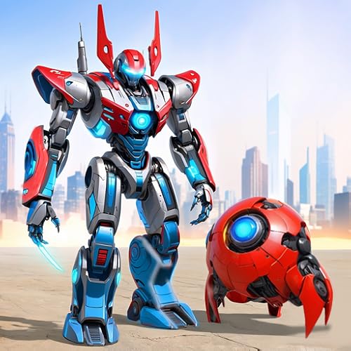 Ball Robot Transformation Last Hero Survival Shooting Game