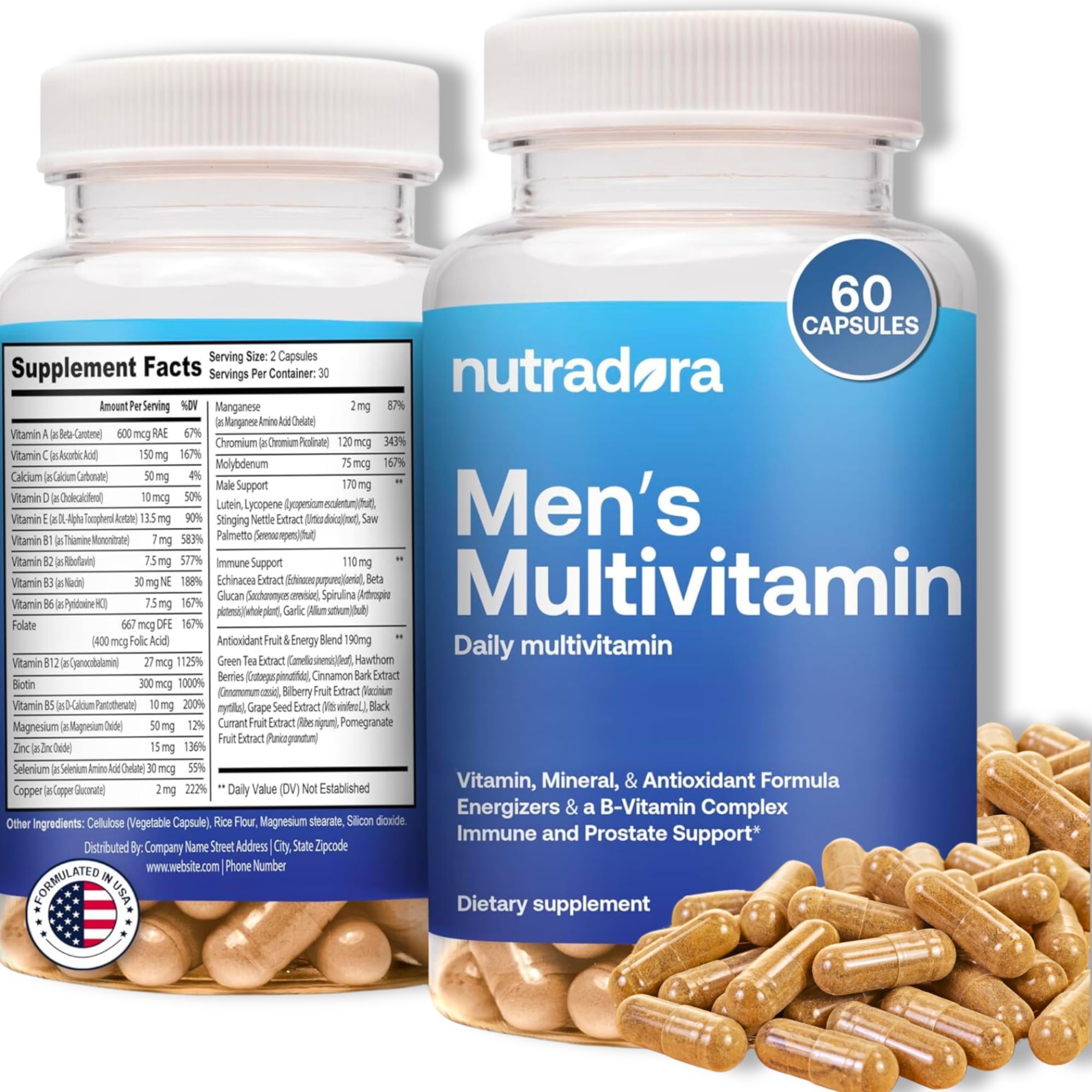 Equate Complete Ultra Men's Health, 100 Tablets Health