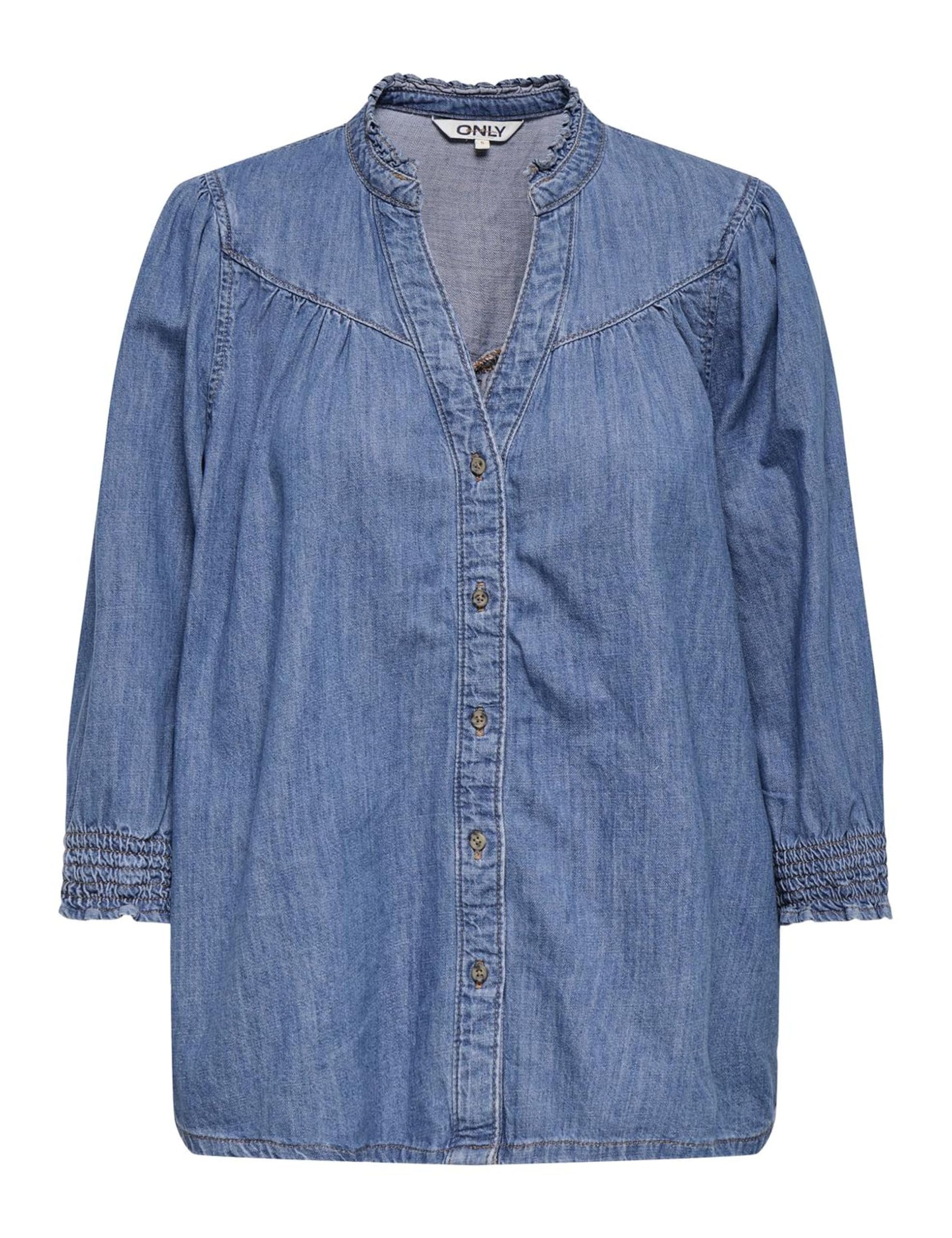 Onlraya 3/4 Shirt DNM AKM Noos, Medium Blue (Medium Blue Denim), XL