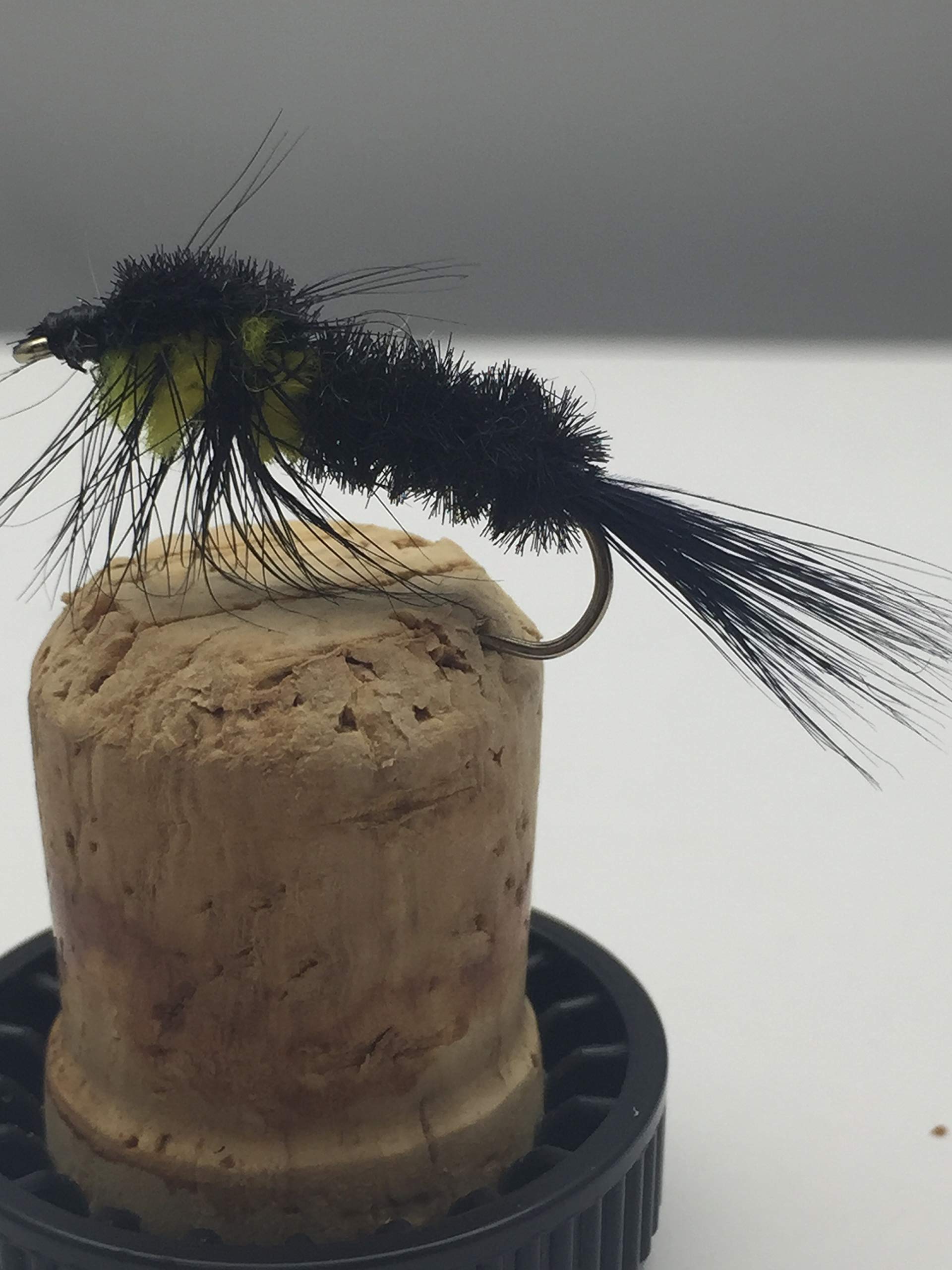 Fly Fishing PRIME collection "MONTANA YELLOW THORAX" 8 Flies for trout fishing size 10