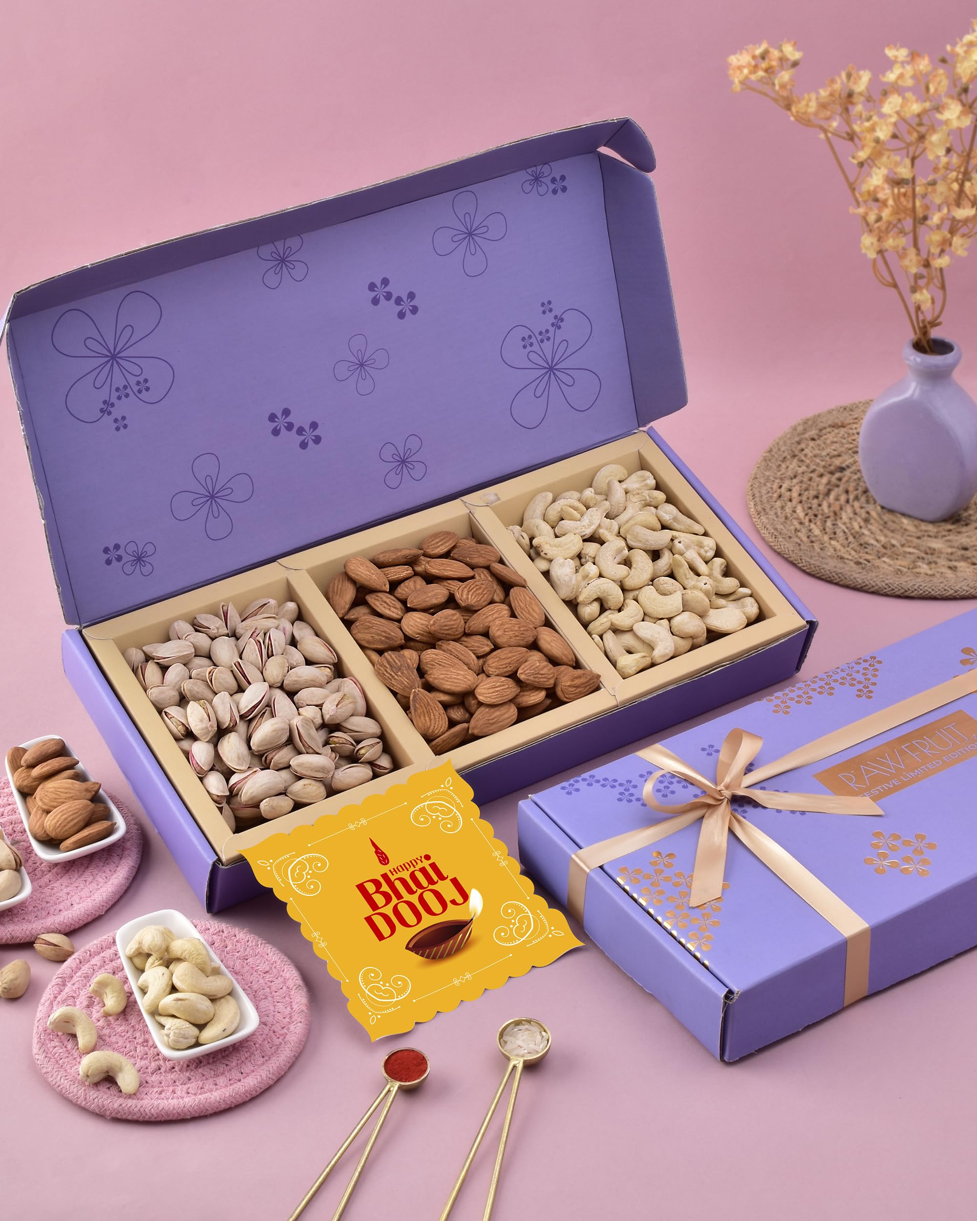 Hyperfoods Rakhi With Dry Fruits Combo Rakhi For Brother Single Rakhi For Brother Rakhi With Dry Fruits Dry Fruits Combo Pack Dry Fruits Gift Box Cashew Almond Pista Rakhi Set For Brother (B0D929YFVB) Amazon Price History, Amazon Price Tracker