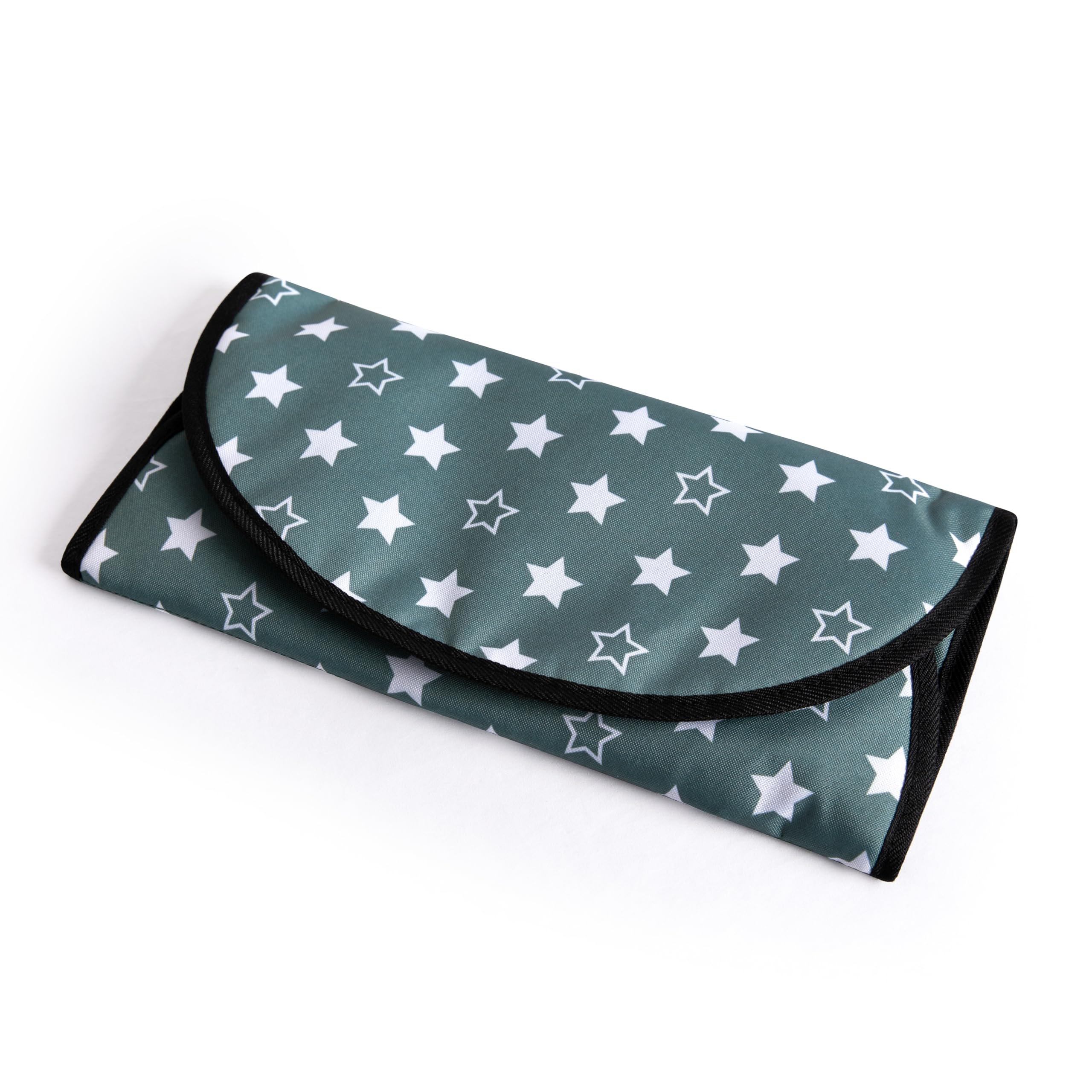 Bayer Design 69058AA Sac à Langer pour poupée, Matelas à Langer, Couche en Tissu, Jean-Gris, Rosa