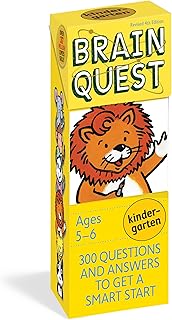 Brain Quest Kindergarten Q&A Cards, Revised 4th Edition: 300 Questions and Answers to Get a Smart Start (Brain Quest Decks) (Brain Quest Smart Cards)