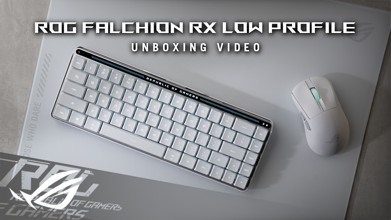 Amazon.com: ASUS ROG Falchion RX Low Profile 65% Wireless Gaming 