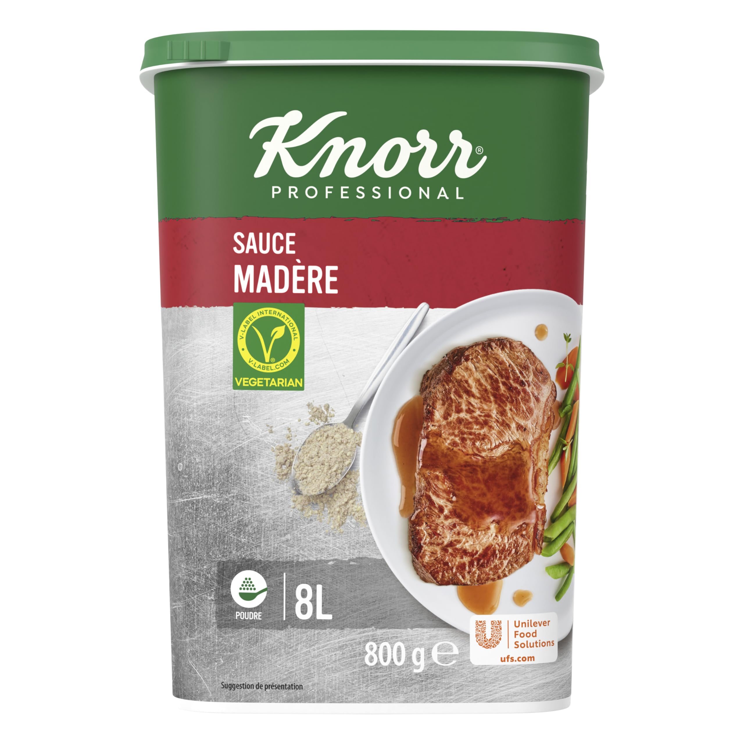 Knorr Sauce Madère déshydratée 800g jusqu'à 8L