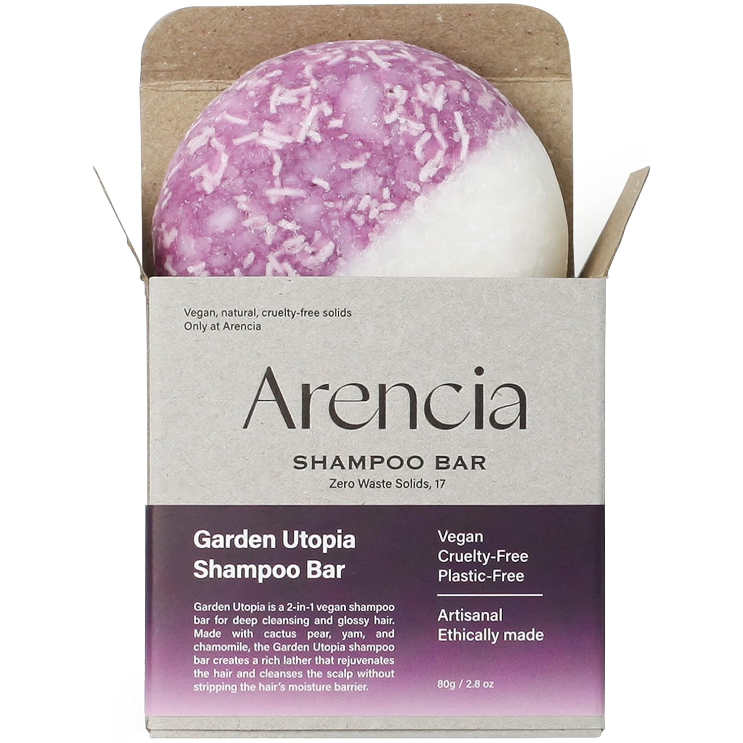 Buy Arencia Garden Utopia Volumizing shampoo bar for Soft Conditioning