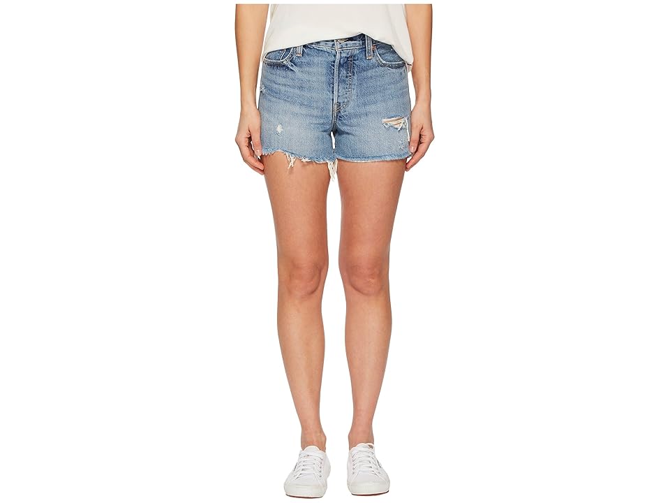 

Levi's(r) Premium Premium Wedgie Shorts (Blue Your Mind) Women's Shorts